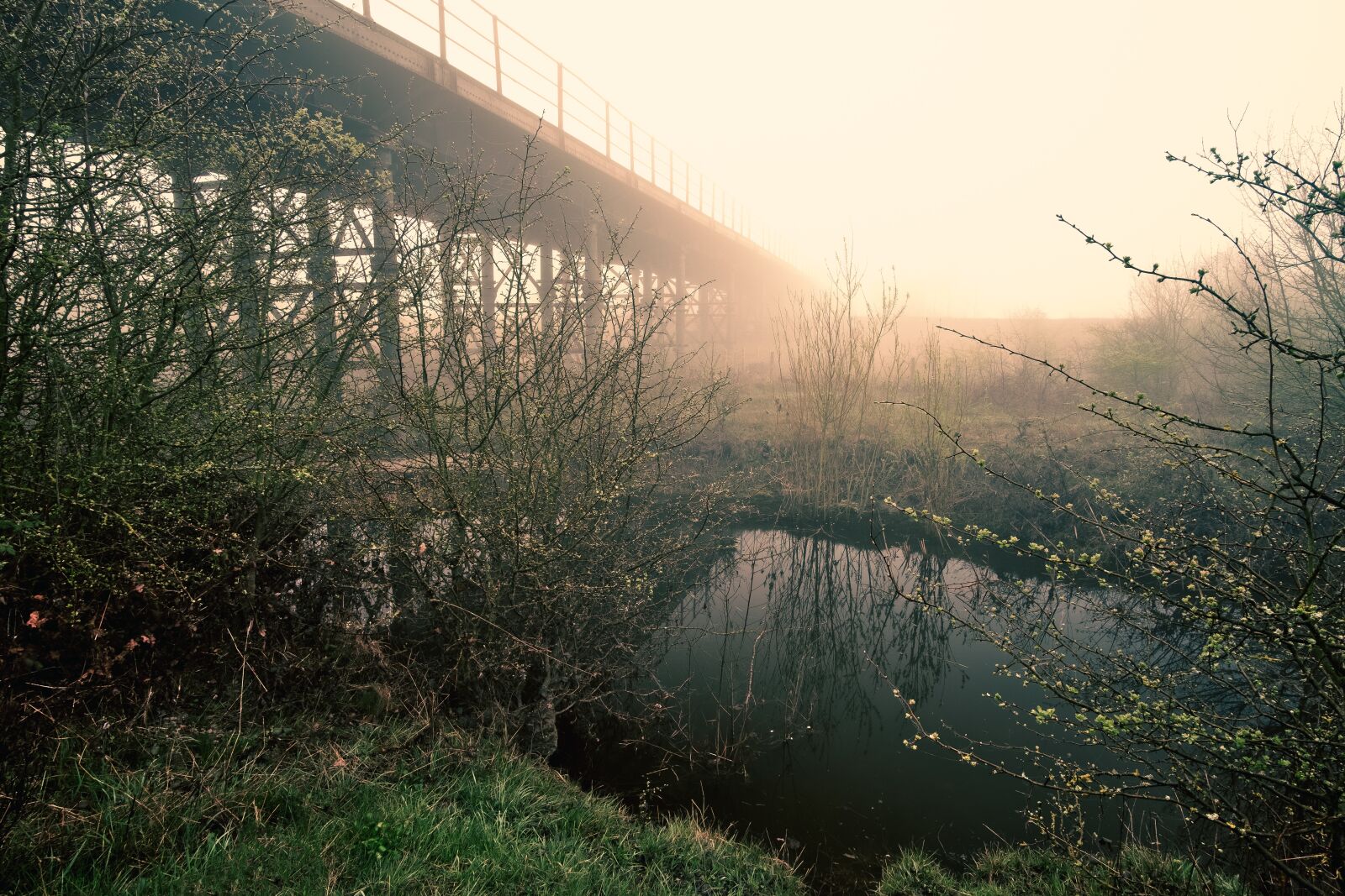 Fujifilm X-T2 sample photo. Sunrise, bridge, yorkshire photography