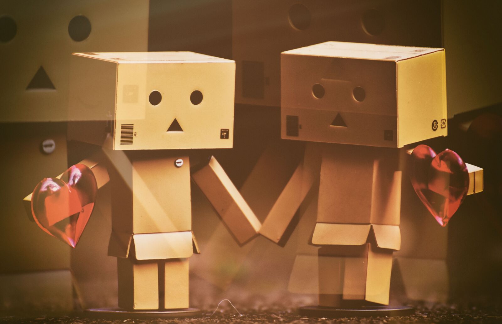 Nikon D7200 sample photo. Double exposure, danbo, figure photography