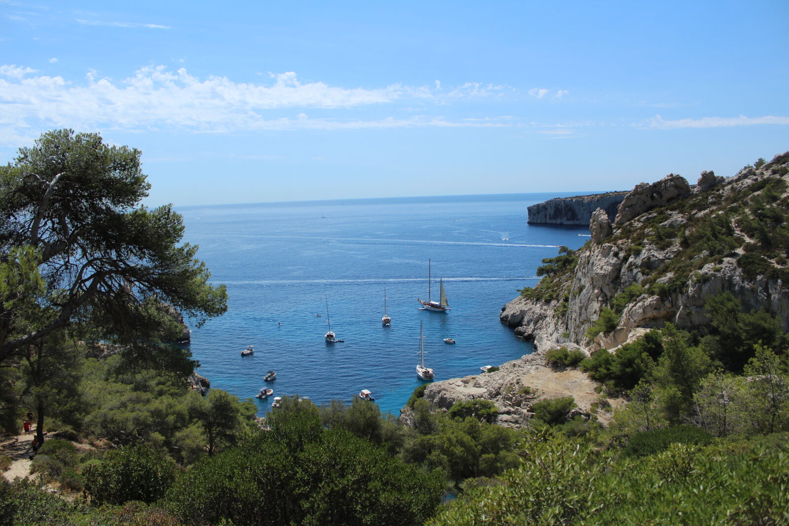 Canon EOS 1200D (EOS Rebel T5 / EOS Kiss X70 / EOS Hi) sample photo. Landscape, mediterranean, sea, sail photography