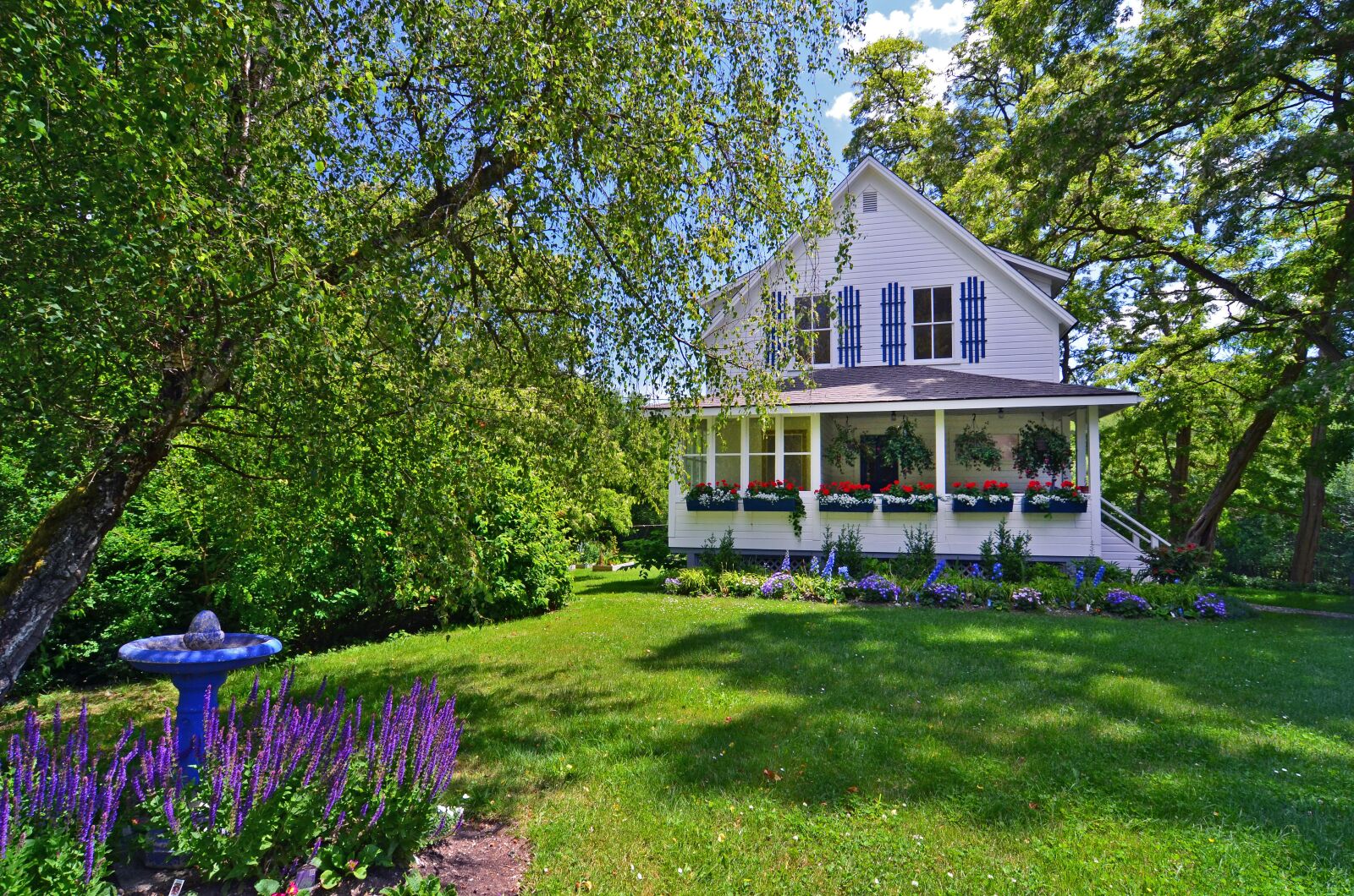 Nikon D7000 sample photo. Farm, house, flower photography