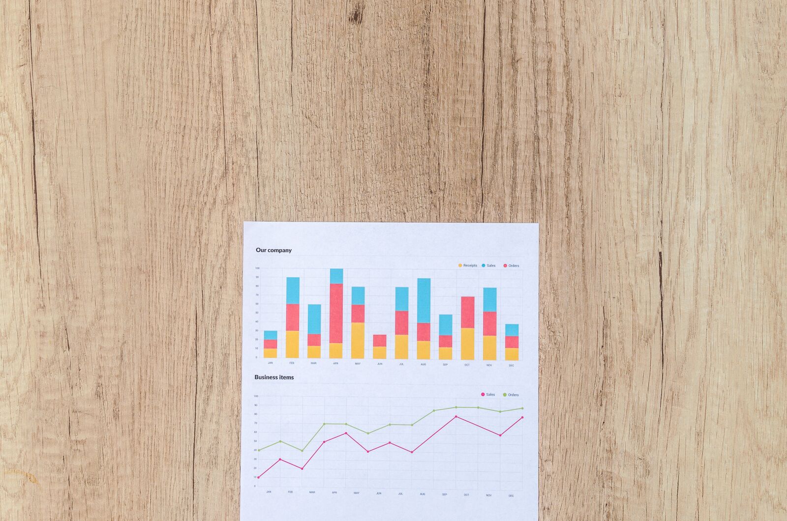 Nikon D5100 sample photo. Chart, graph, finance photography