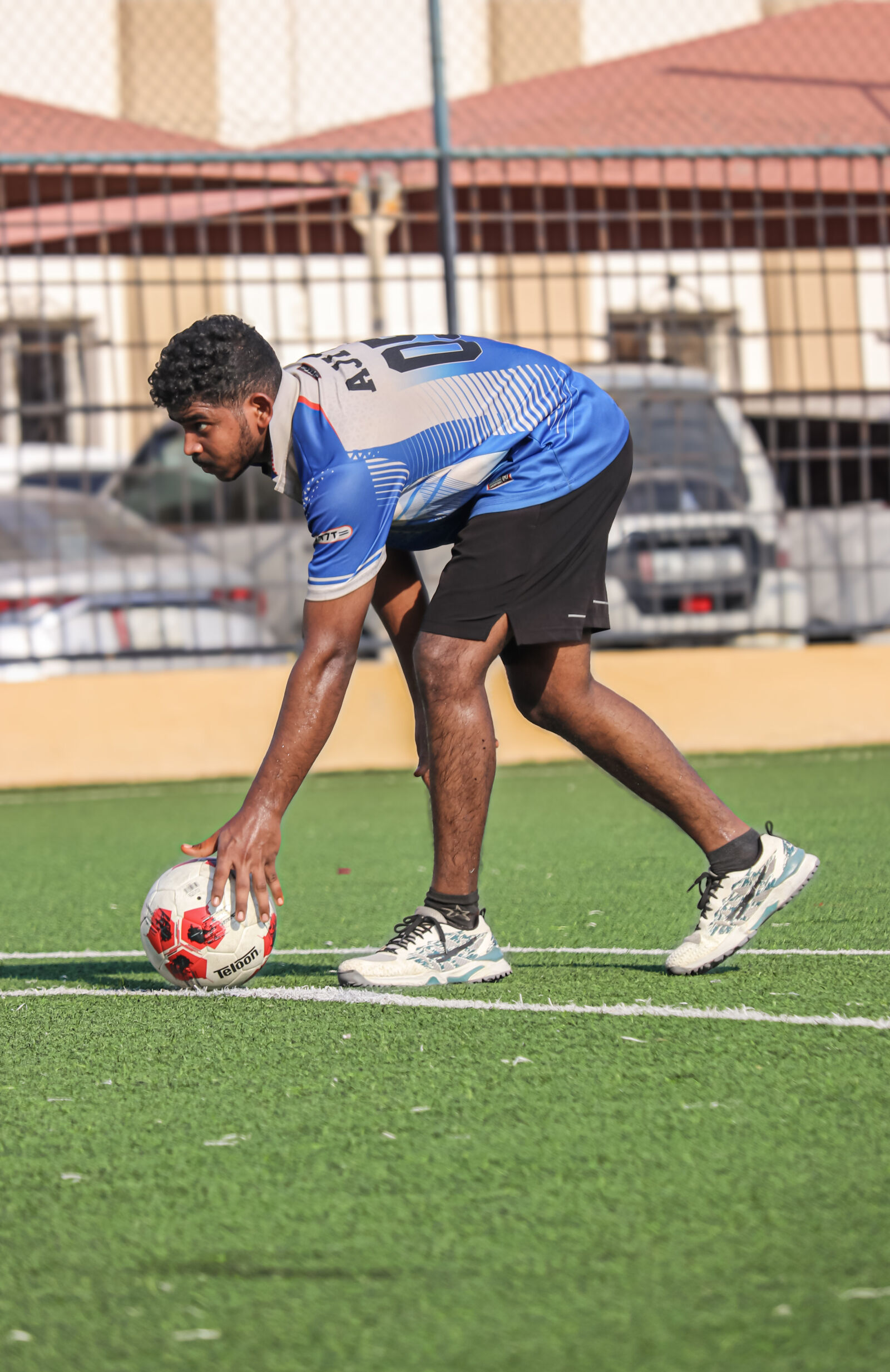 Canon EOS 80D sample photo. Football photography