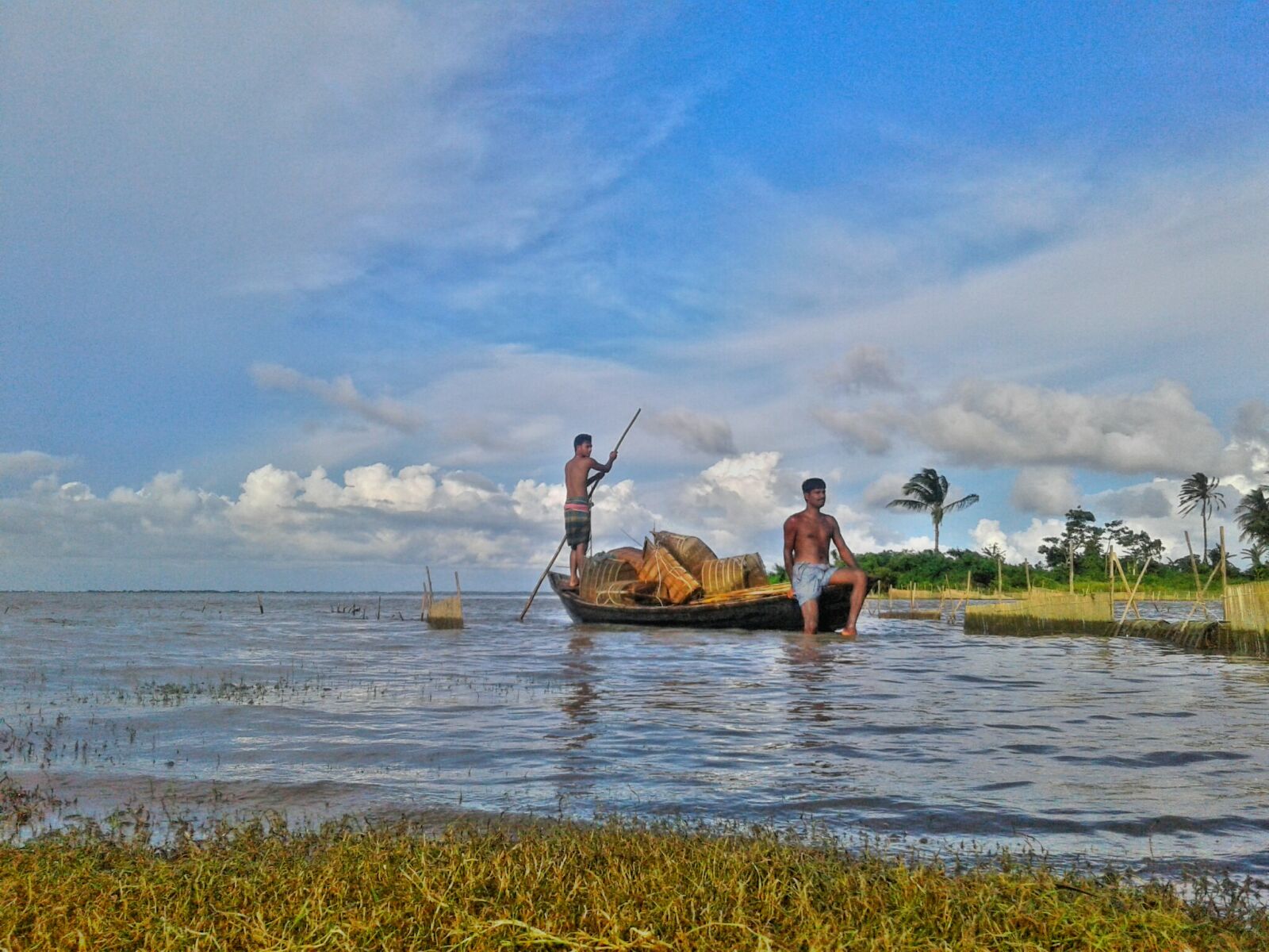 Samsung Galaxy J1(2016) sample photo. Fisherman photography