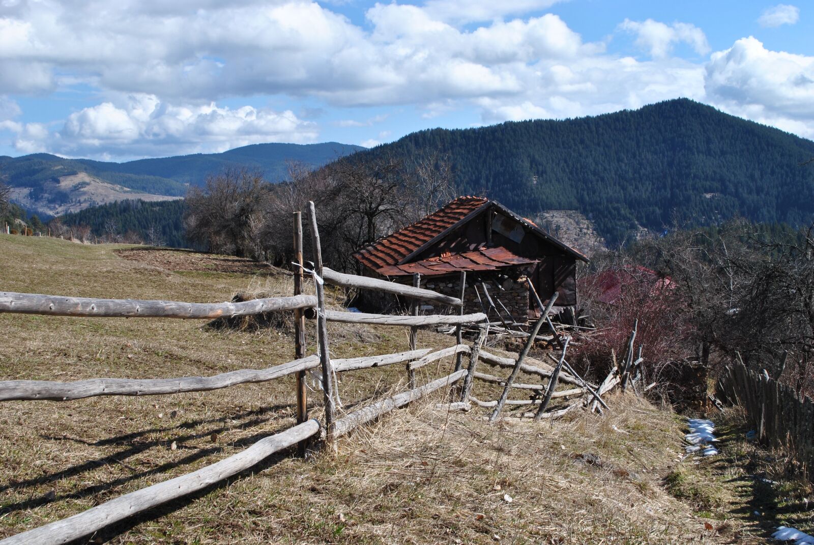 Nikon D3000 sample photo. Nature, house, landscape photography