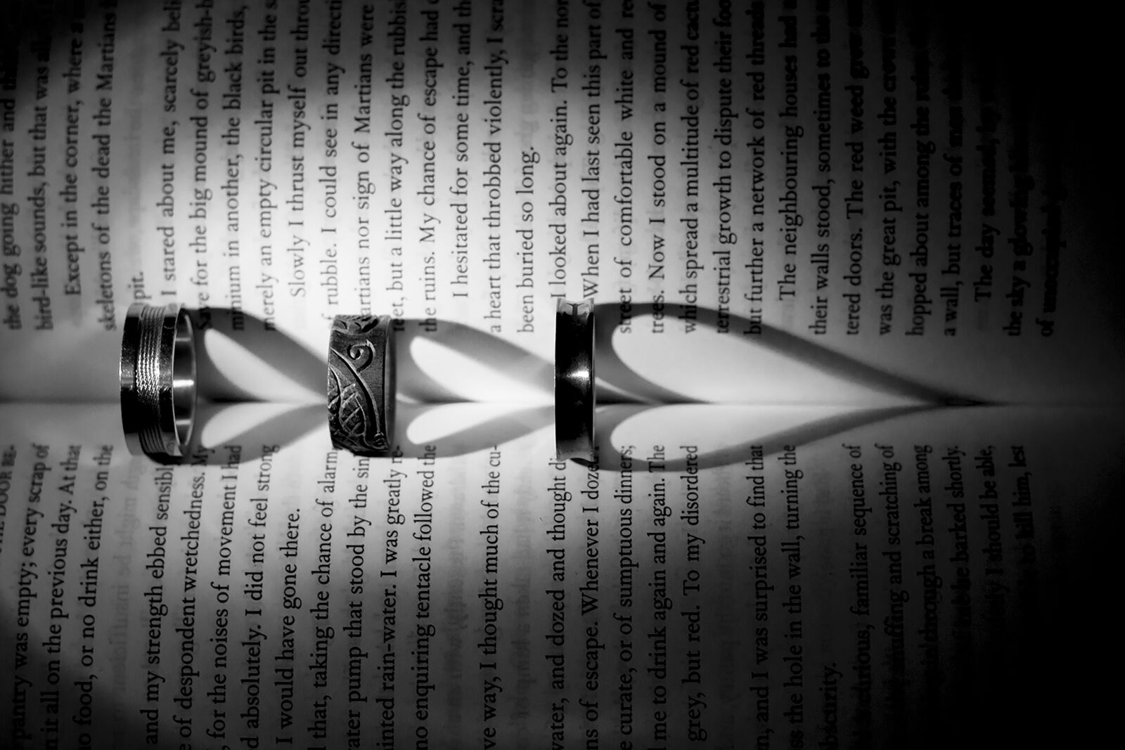 Nikon D7100 sample photo. Rings, ring, book photography
