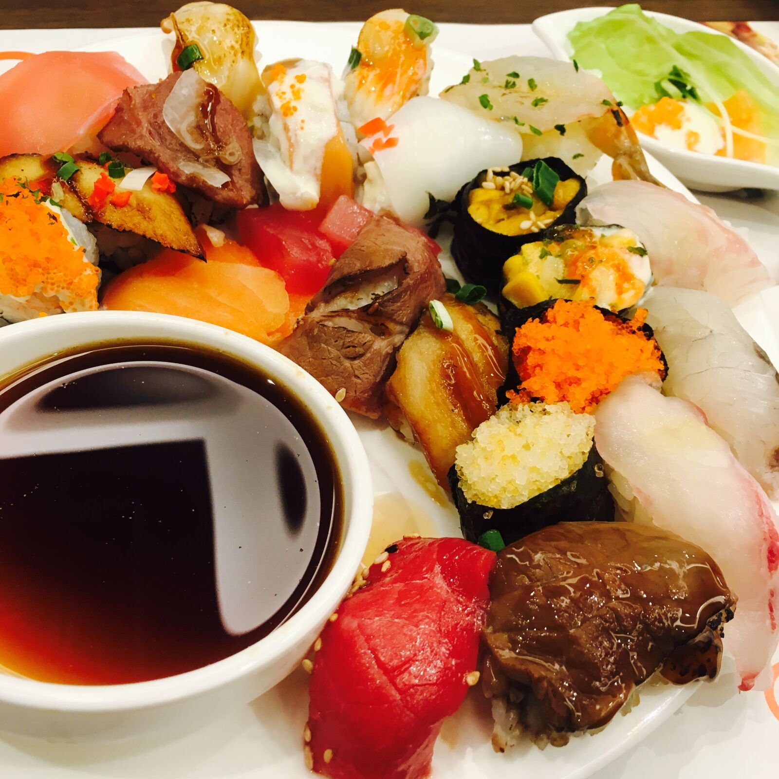 Apple iPhone 6s sample photo. Sushi, japanese, time photography