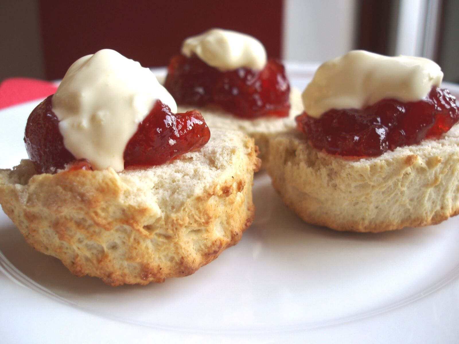 Olympus uD800,S800 sample photo. Scones, tea time, dessert photography