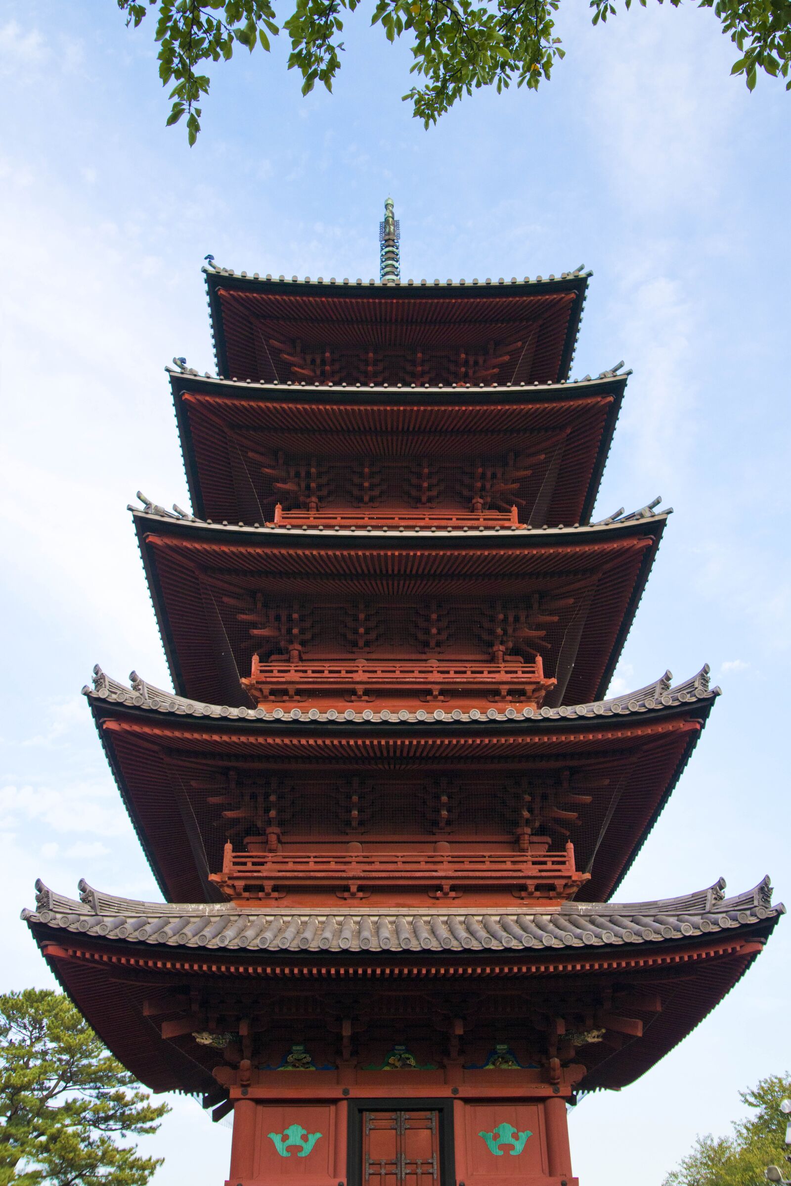 Nikon D800 sample photo. Five story pagoda, japan photography