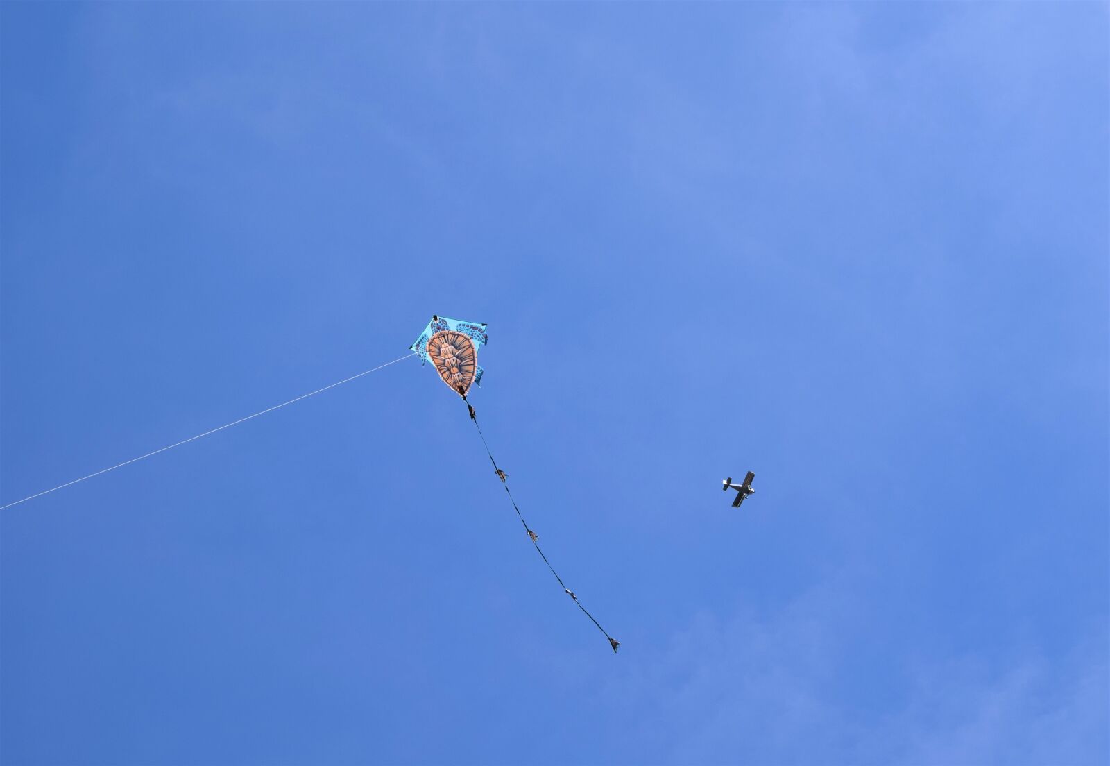 Nikon D3300 sample photo. Kite, plane, blue photography