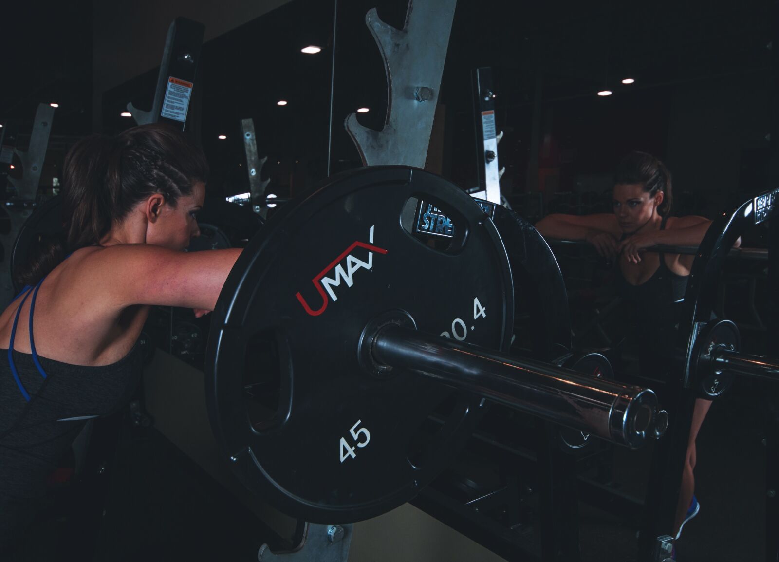 Nikon D300 sample photo. Girl, woman, gym photography