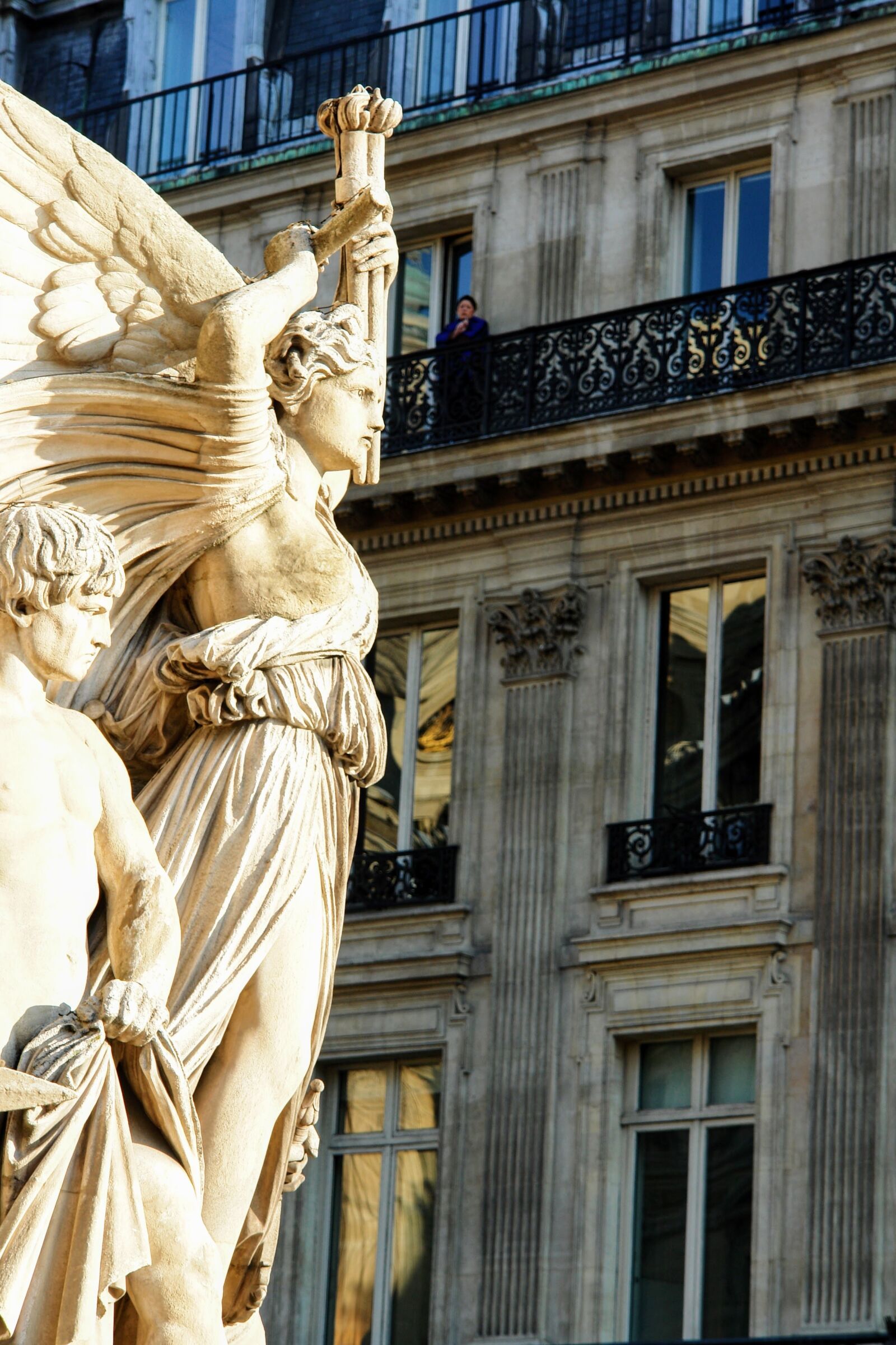 Sony DSC-R1 sample photo. Paris, facade, architecture photography