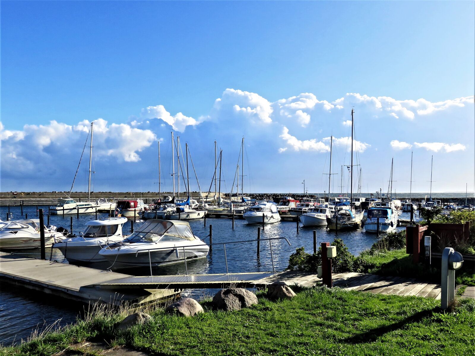 Canon PowerShot SX710 HS sample photo. Baltic sea, port, denmark photography