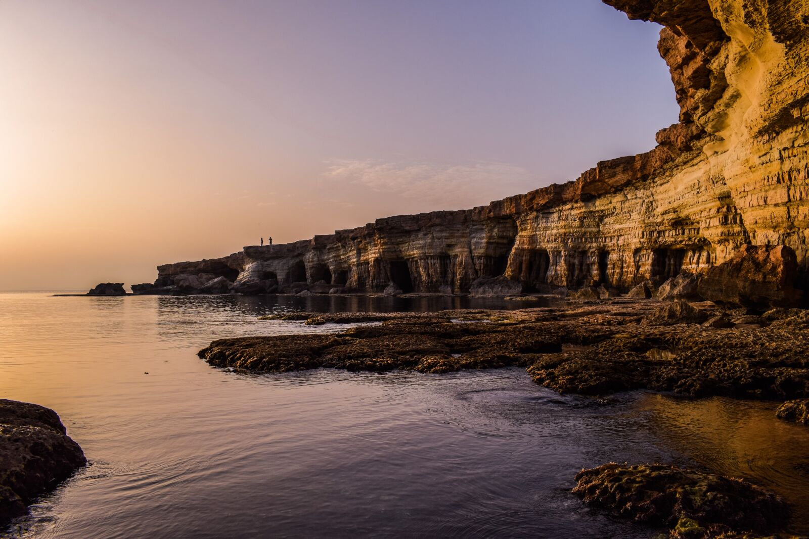 Nikon D3300 sample photo. Cyprus, coast, cliff photography