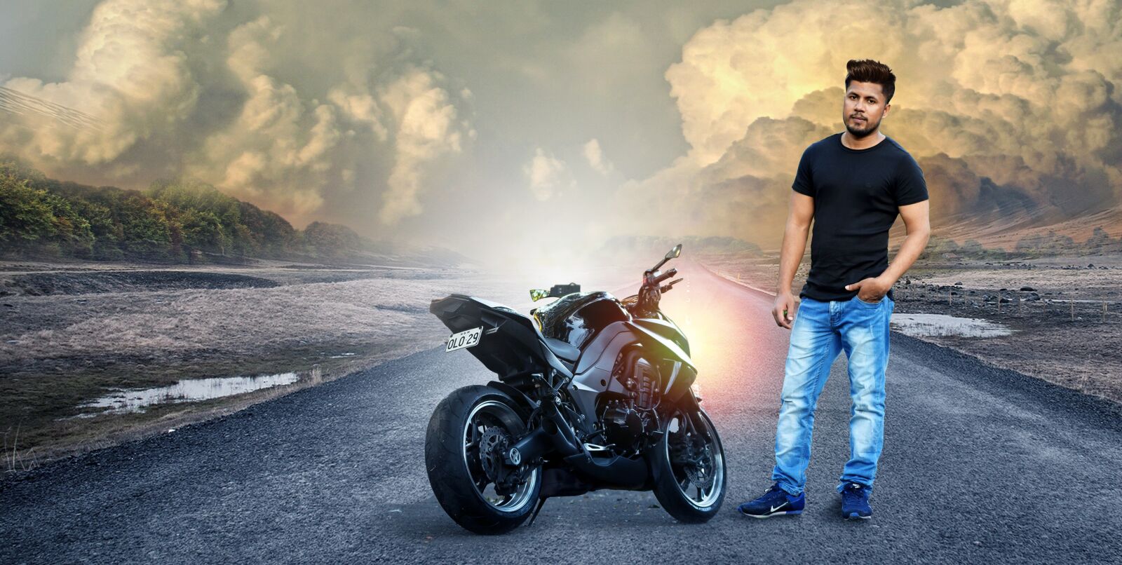 Nikon D5300 sample photo. Motorbike, in, dream photography