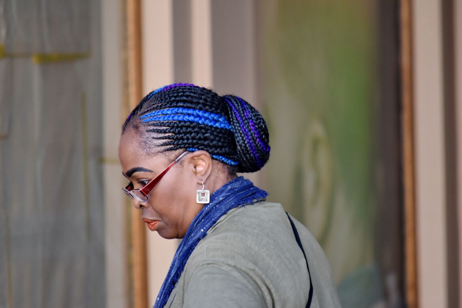 Nikon D5500 sample photo. Eyeglasses, fashion, hairstyle, makeup photography