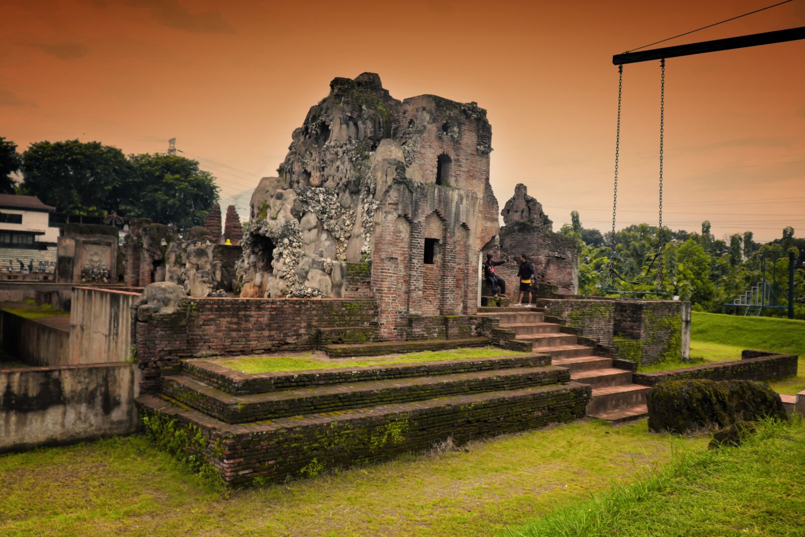 Canon EOS 77D (EOS 9000D / EOS 770D) sample photo. Tample, rock, indonesia photography