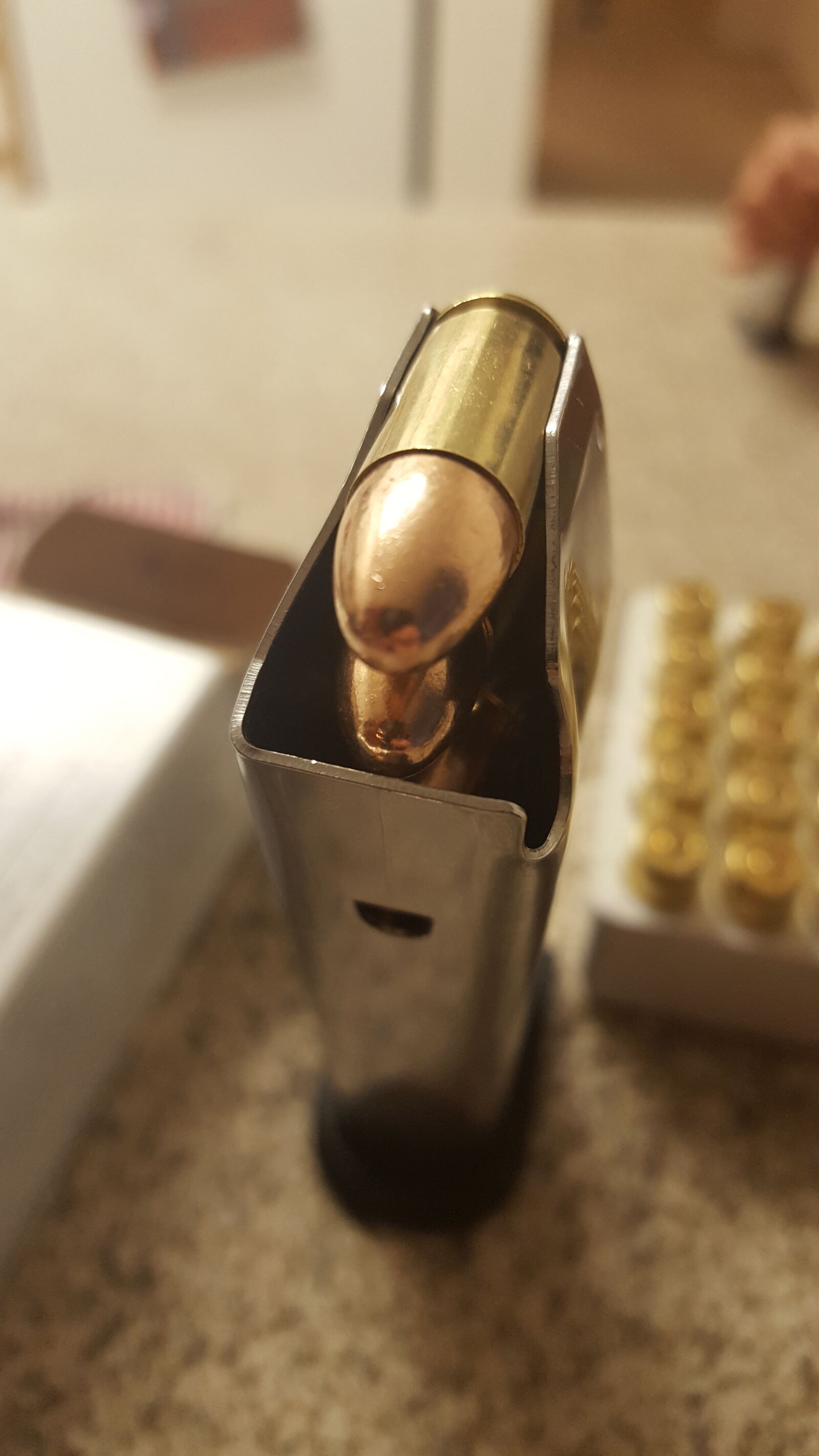 Samsung Galaxy S6 sample photo. Bullet, bullets, clip, gun photography
