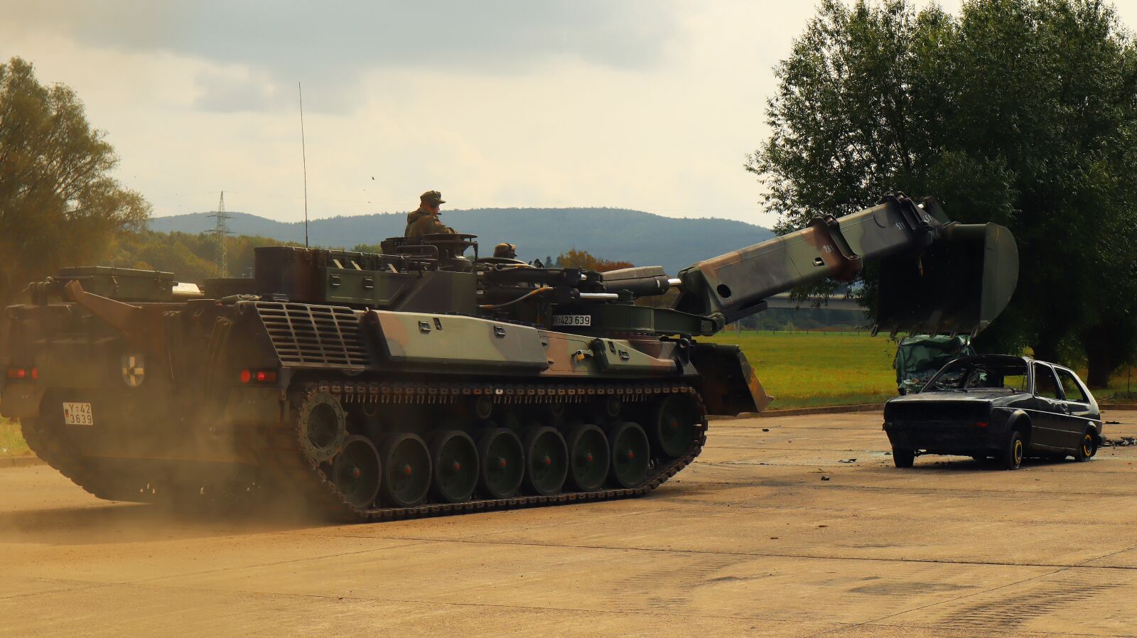Canon EOS M50 (EOS Kiss M) sample photo. Panzer, bundeswehr, exercise photography