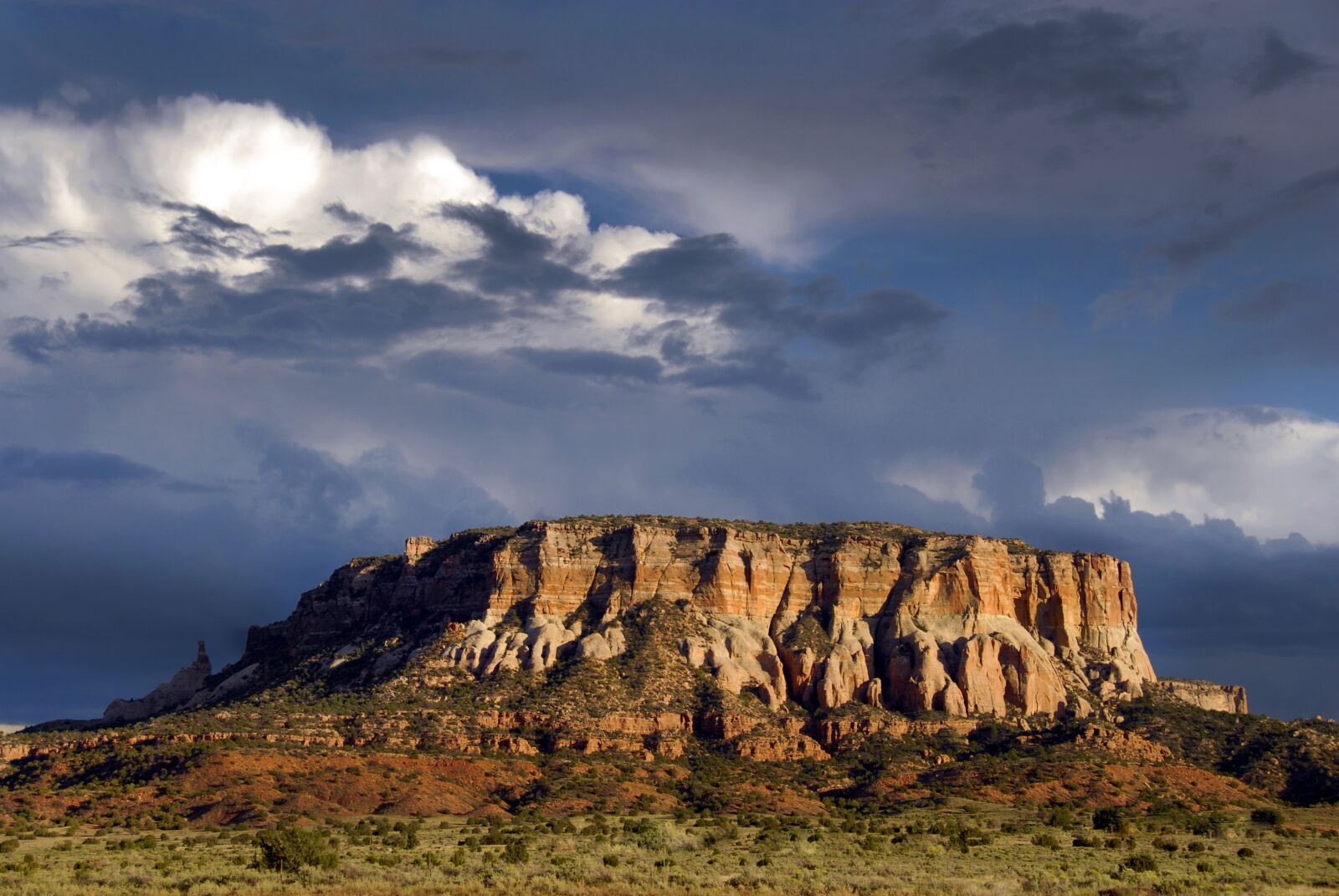 Nikon D200 sample photo. Desert, mesa, new mexico photography