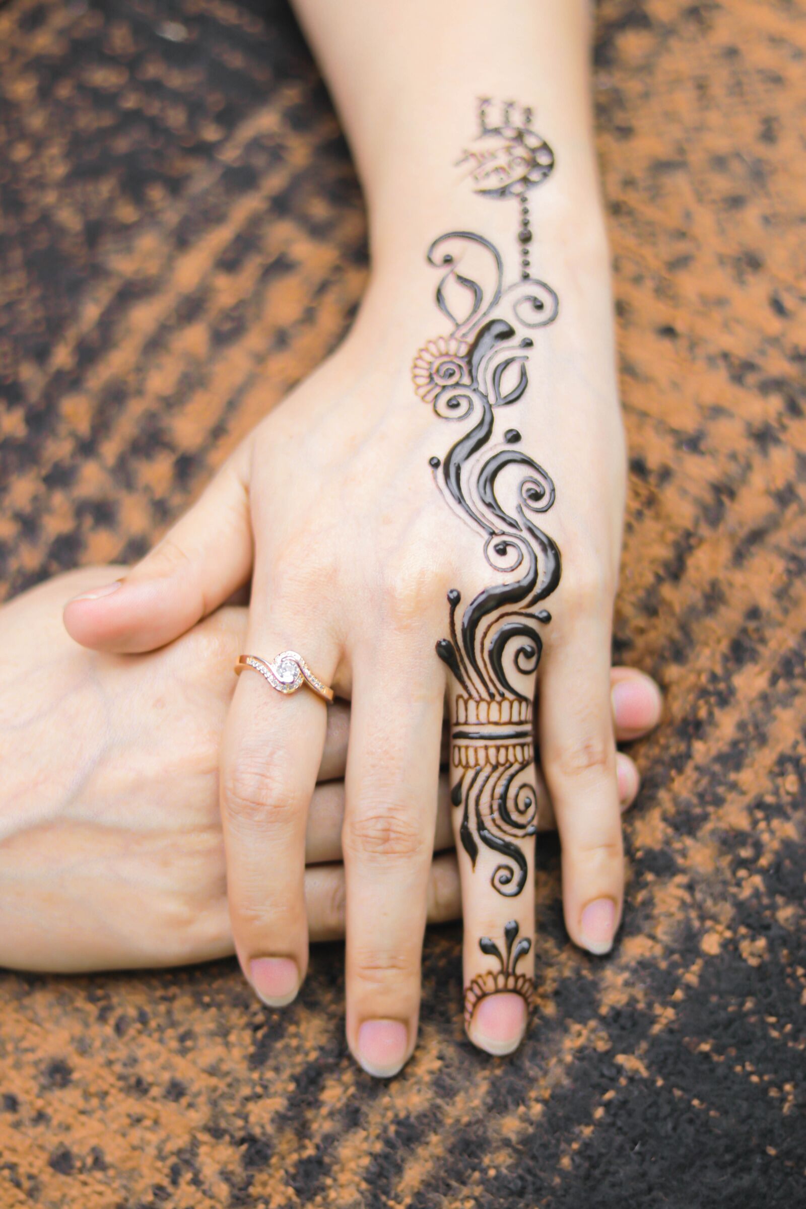 Canon EOS 80D sample photo. Indian, tattoo, henna photography