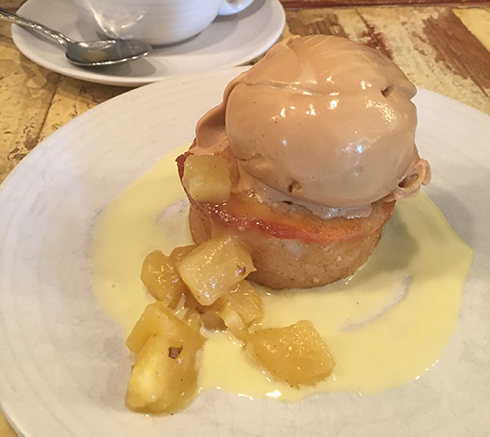 iPhone 6 back camera 4.15mm f/2.2 sample photo. Dessert photography