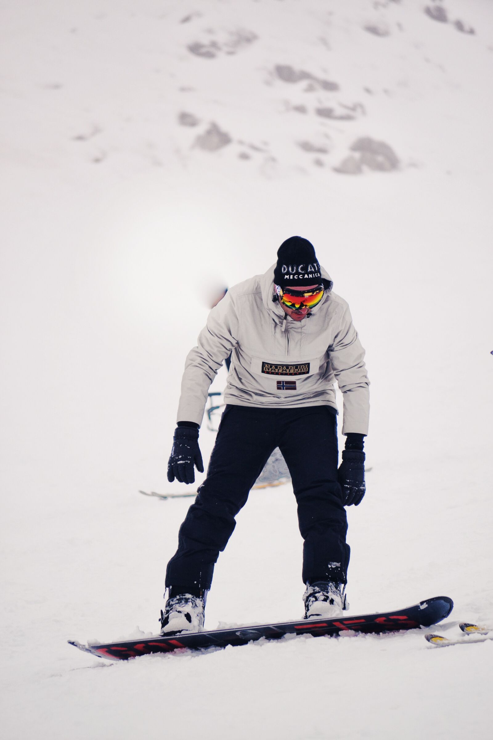 Nikon D3100 sample photo. Snowboarder, snowboard, snow photography