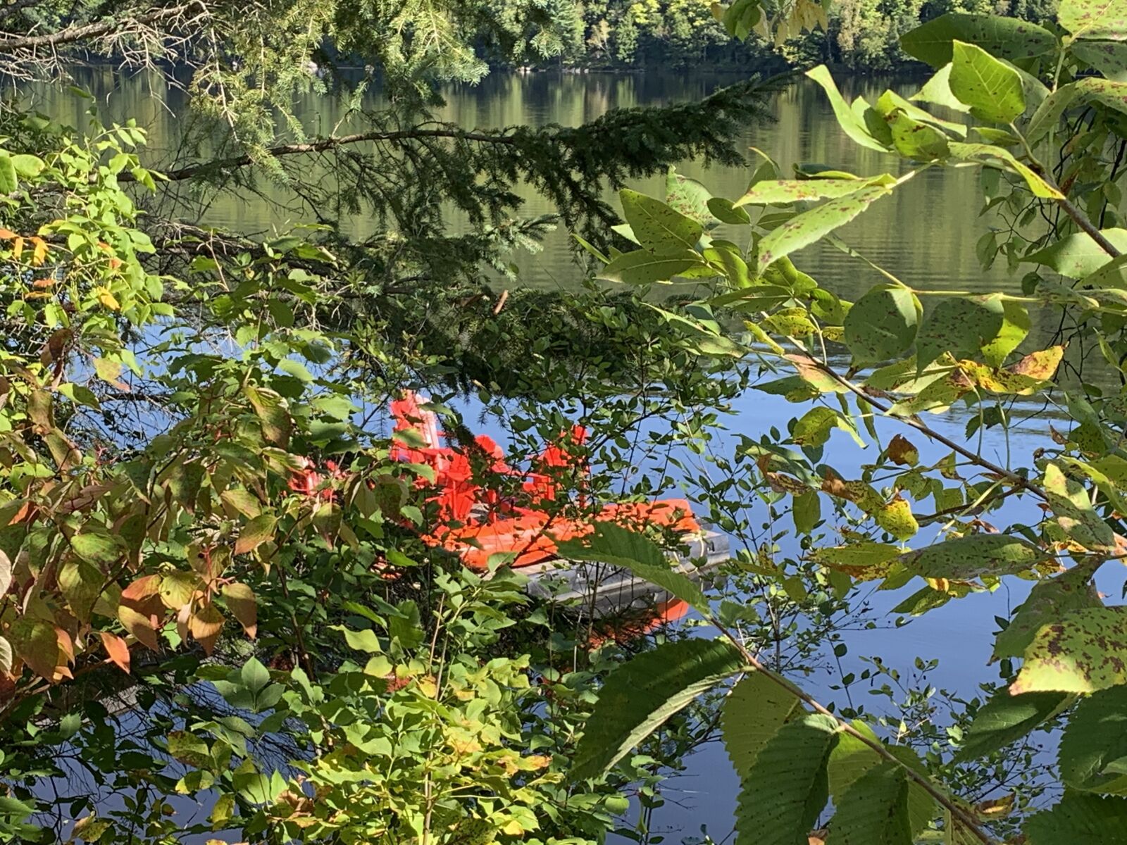 Apple iPhone XR sample photo. Red chair hidden, gatineau photography