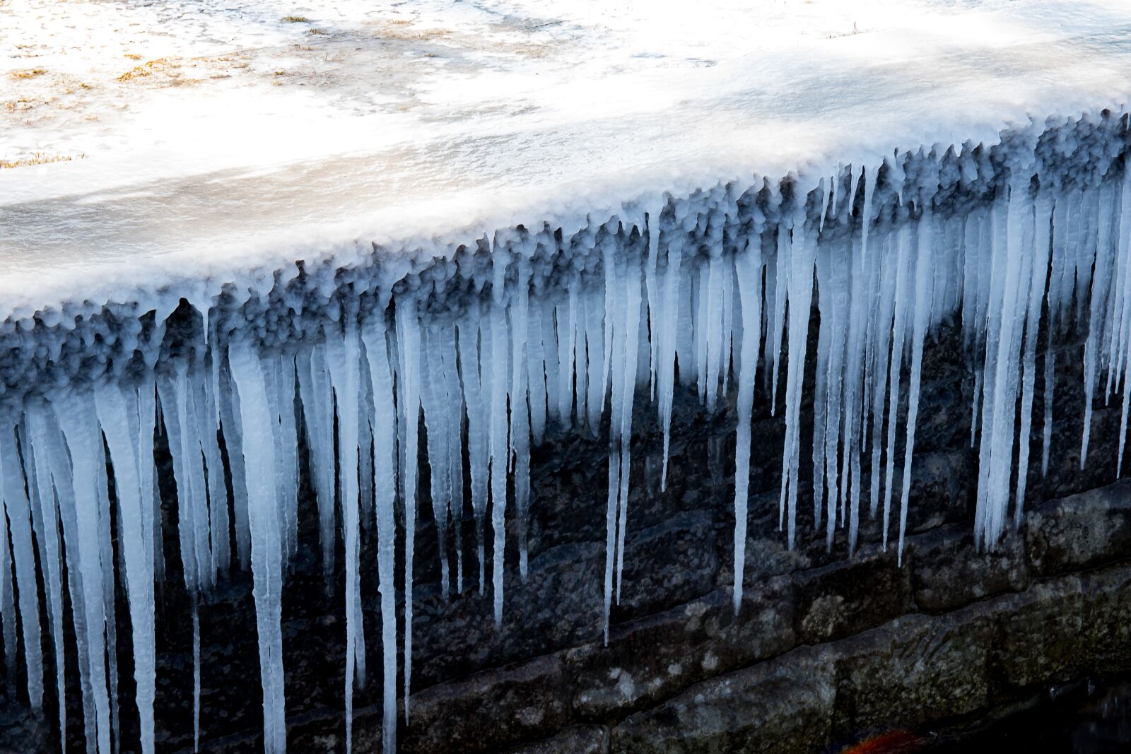 Canon EOS 80D sample photo. Ice, icicle, cold photography