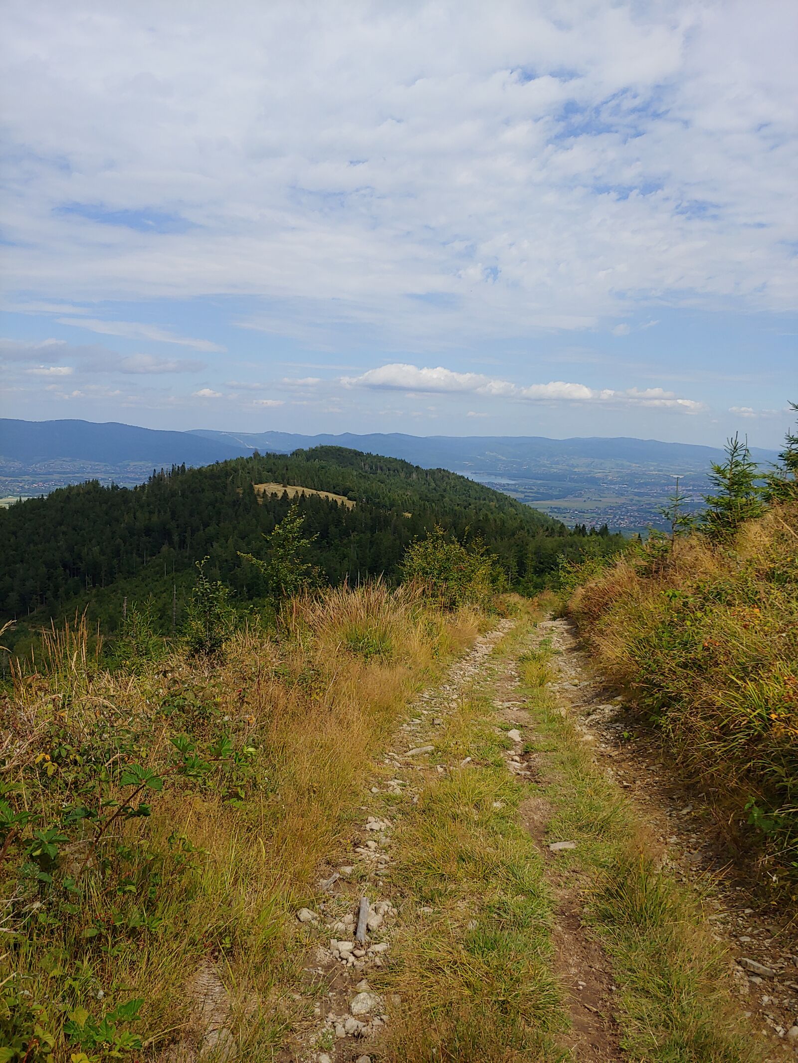 LG G7 THINQ sample photo. Mountains, view, silesian beskid photography