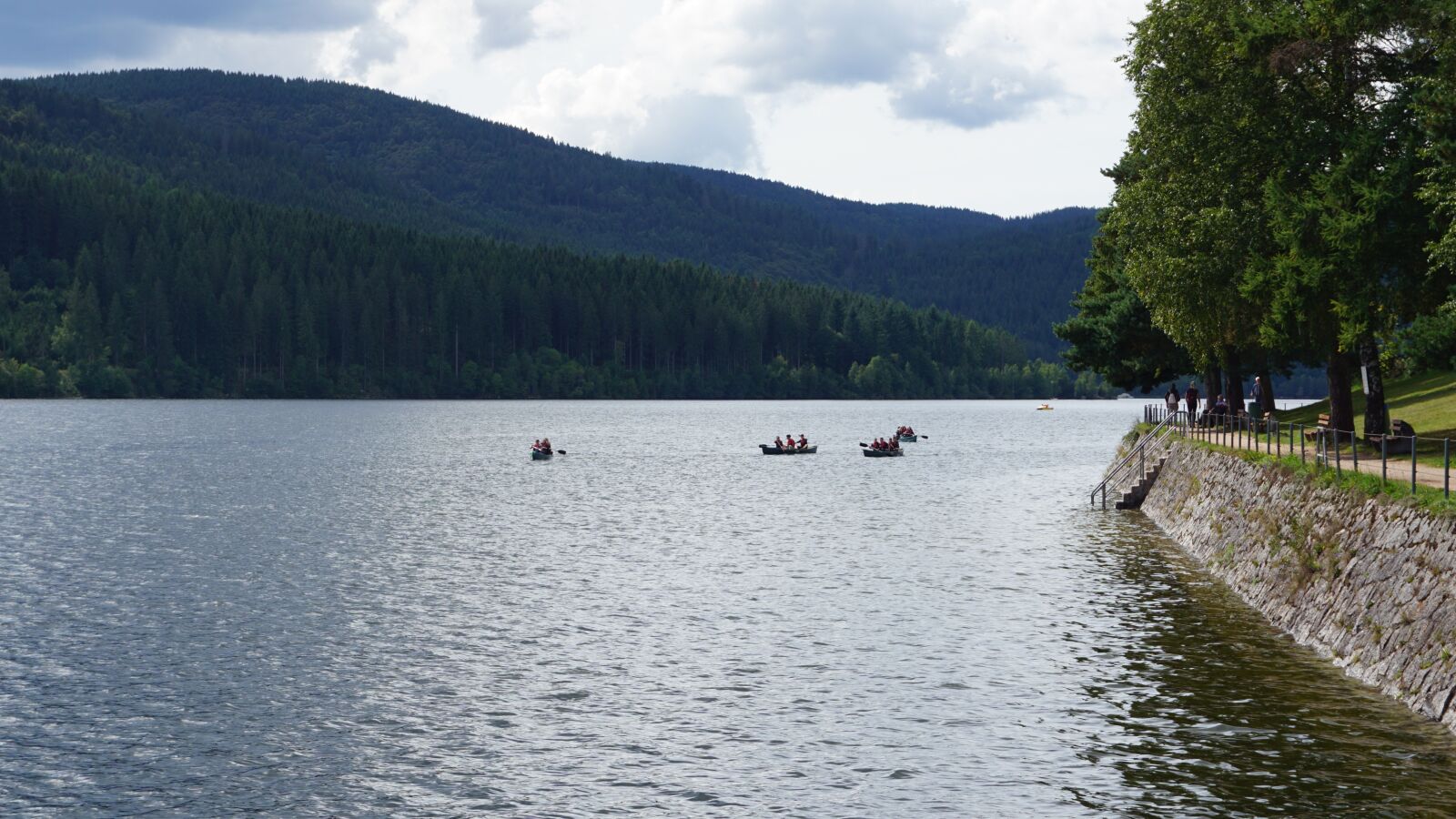 Sony E 16-50mm F3.5-5.6 PZ OSS sample photo. Schluchsee, water, black forest photography