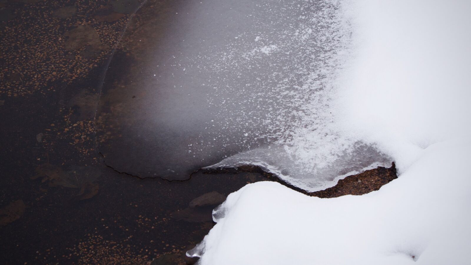 Panasonic Lumix DMC-GH4 sample photo. Ice, water, shore photography