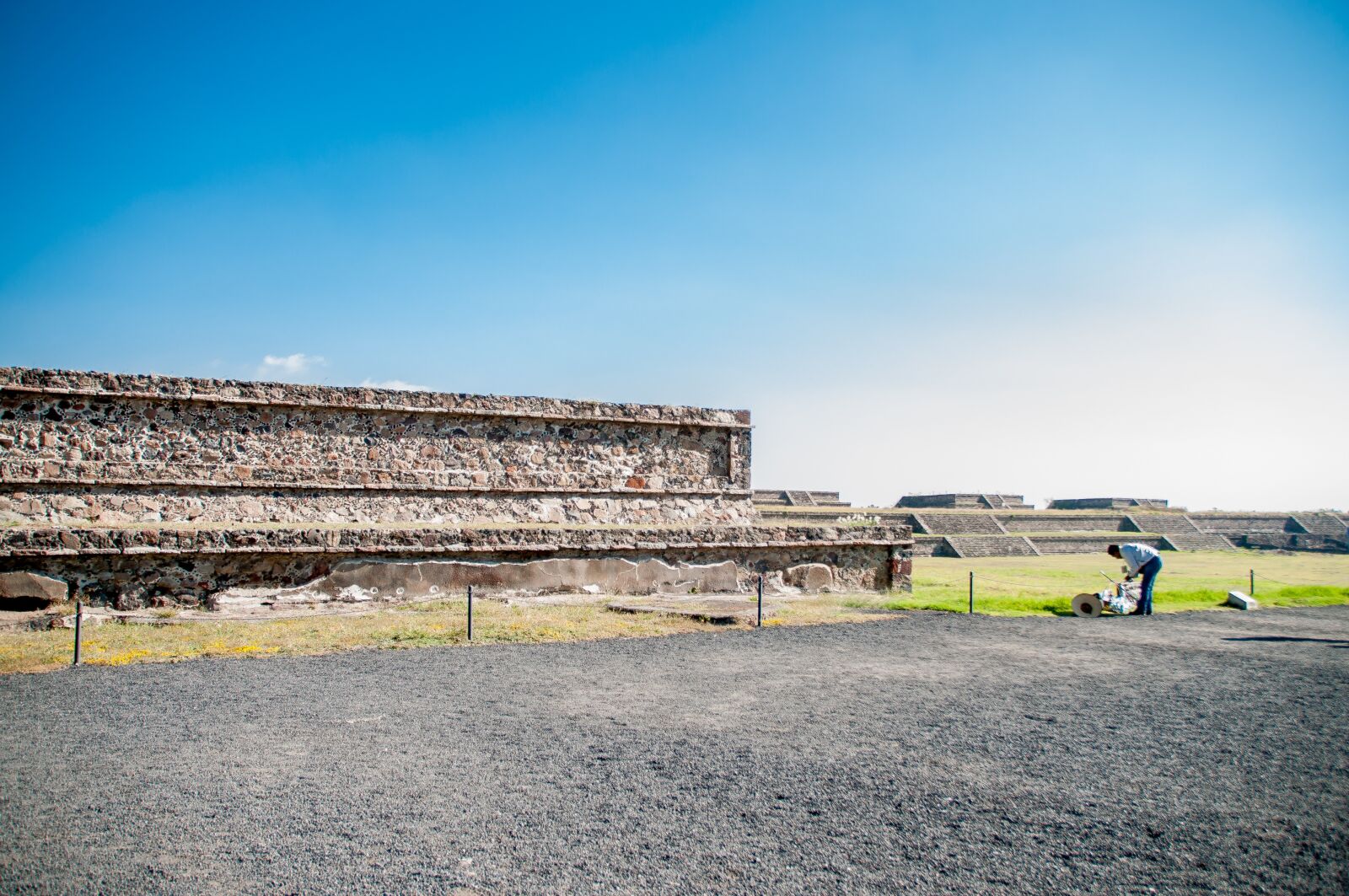 Nikon D5000 sample photo. Pyramids, teotihuacan, mexico photography
