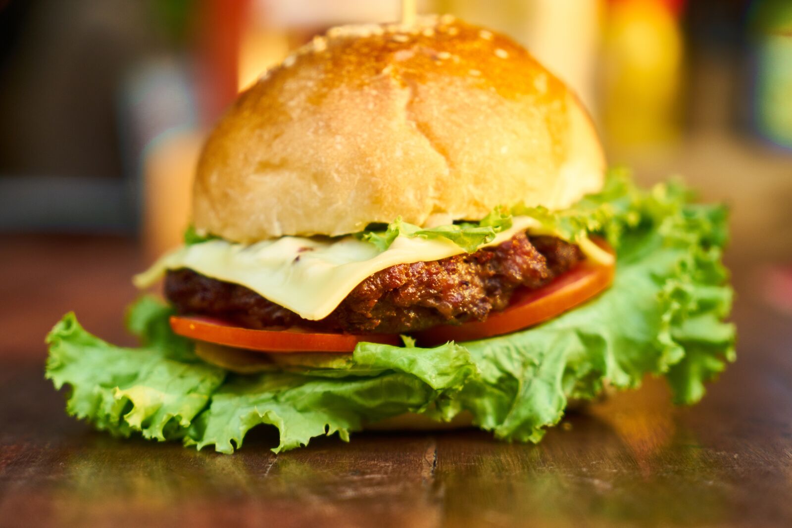Sony a7R II sample photo. Burger, meat, bread photography