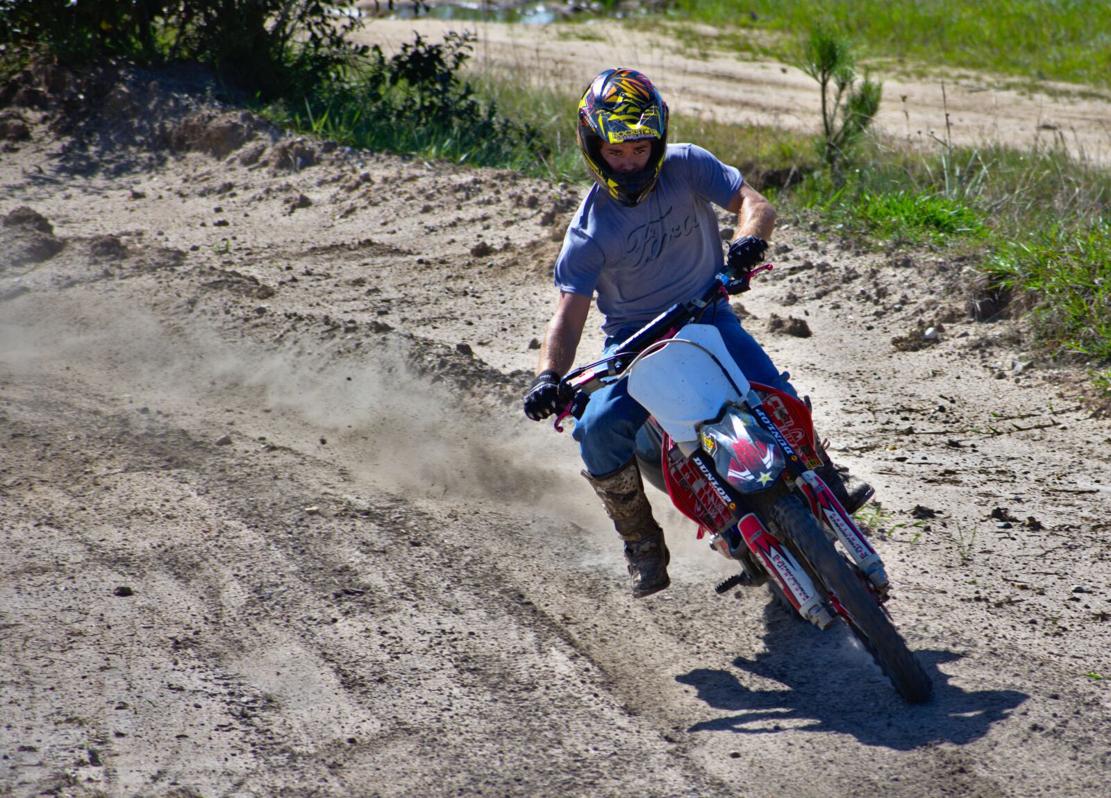 Nikon D7200 sample photo. Soil, dirt bike, action photography
