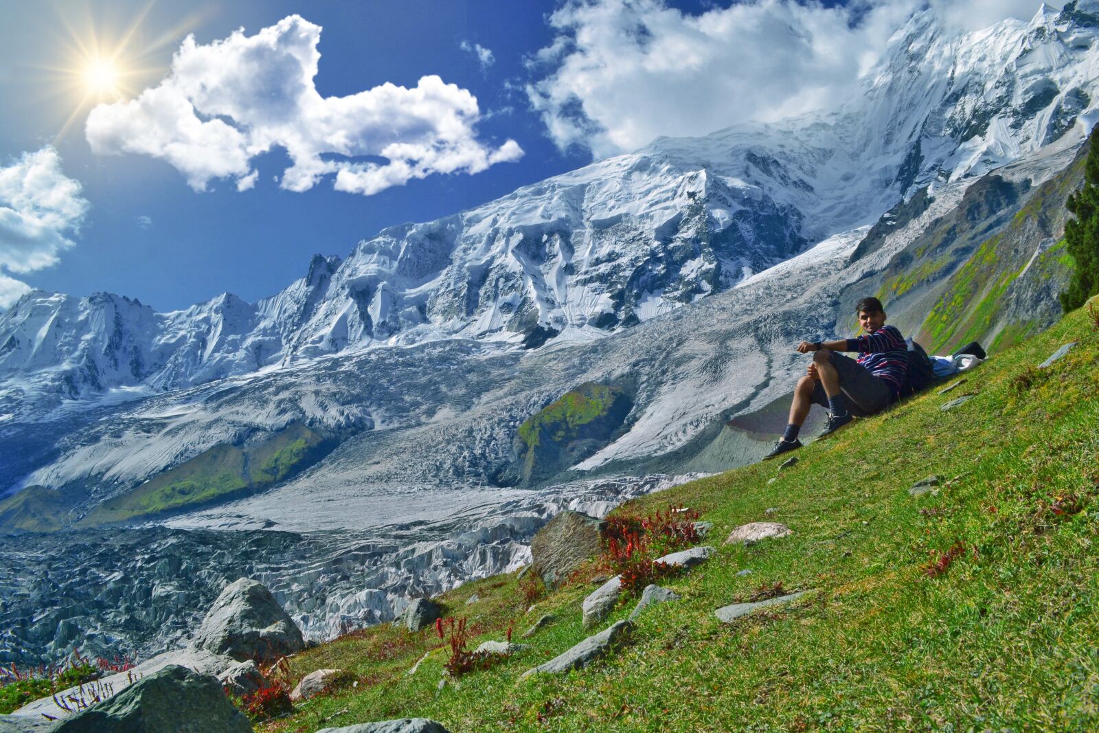 Nikon D3100 sample photo. Outdoor, mountains, clouds photography