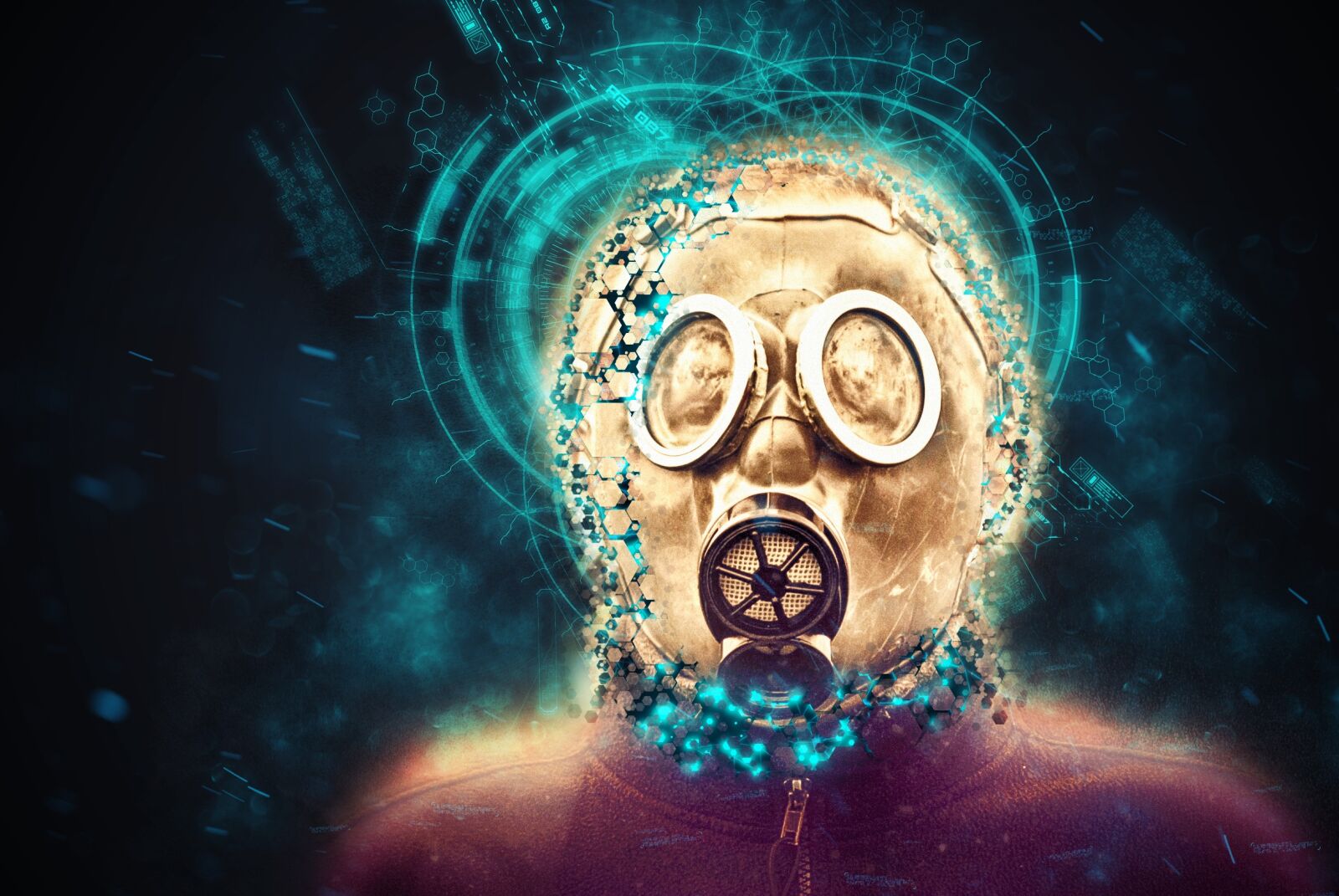 Nikon D200 sample photo. Mask, post apocalyptic, danger photography