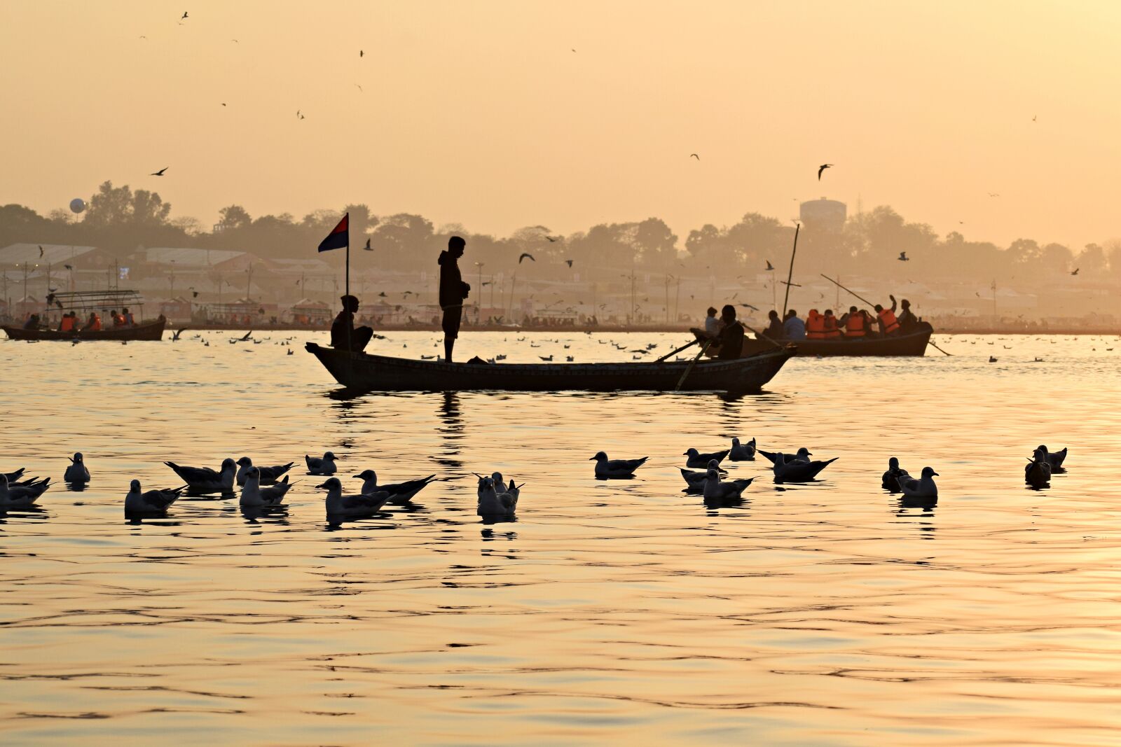 Nikon D3300 sample photo. River, ganga, pragraj photography