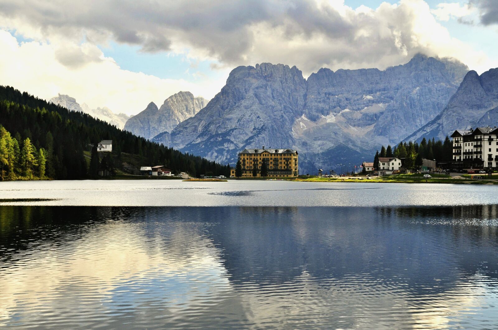 Nikon D90 sample photo. Lake, misurina, south tyrol photography