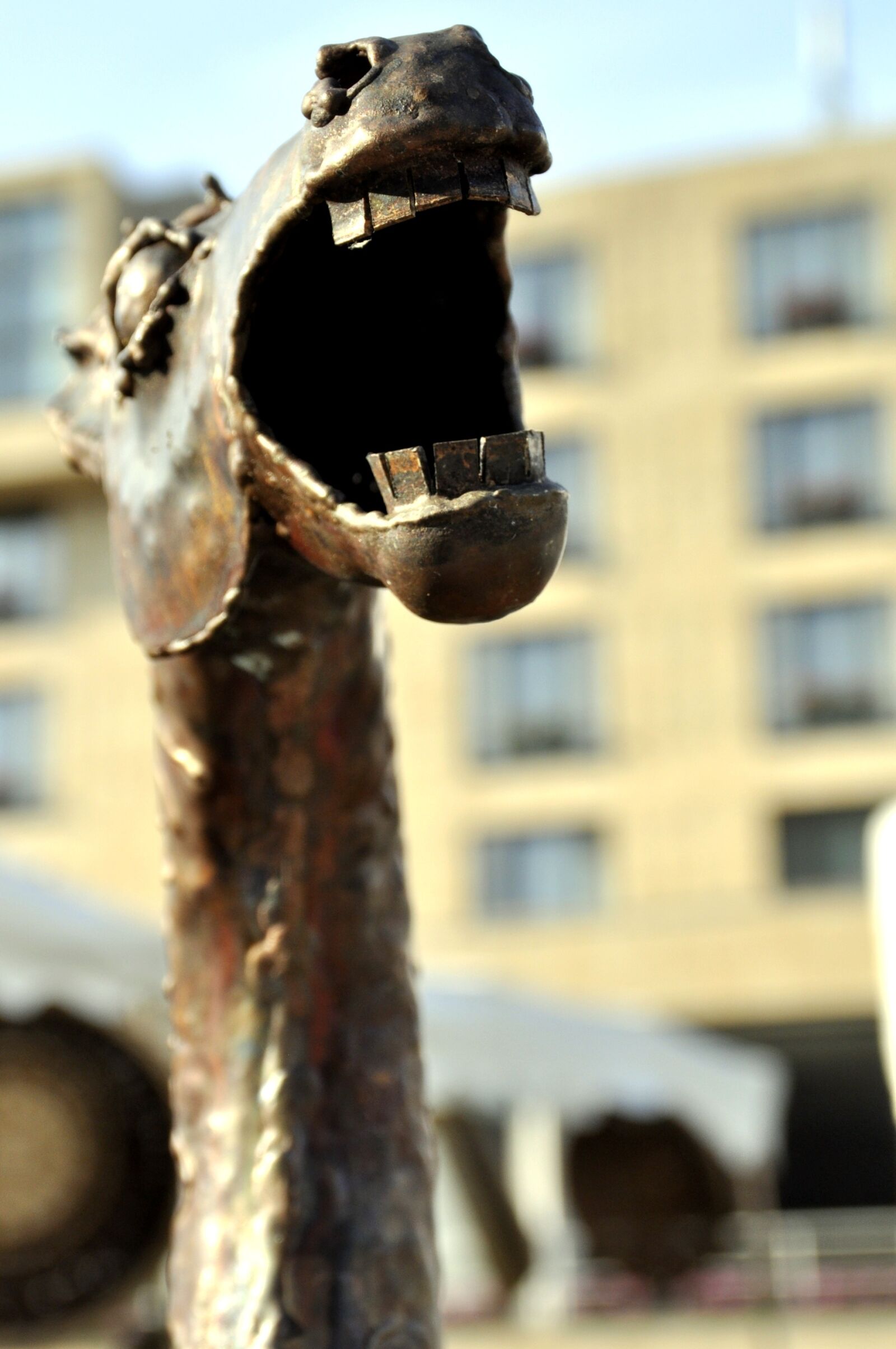 Nikon D5000 sample photo. The statue of, art photography