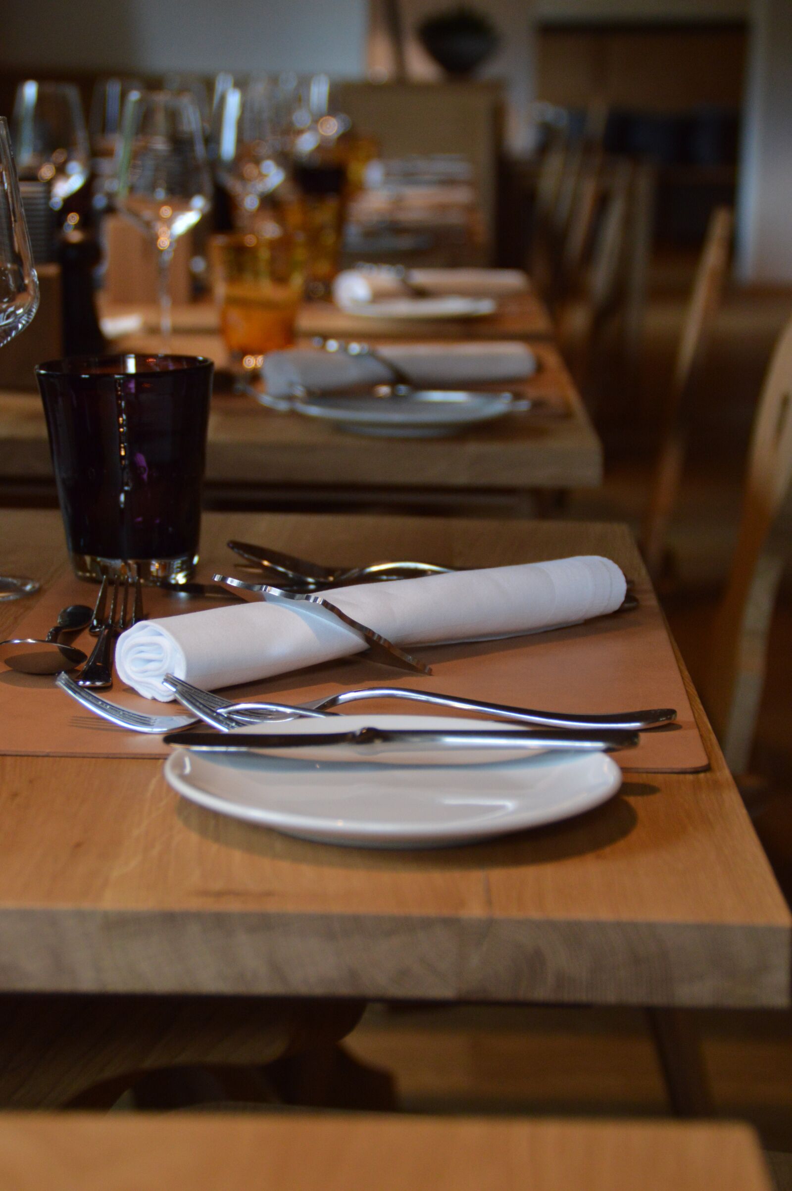 Nikon D3200 sample photo. Table, restaurant, within photography