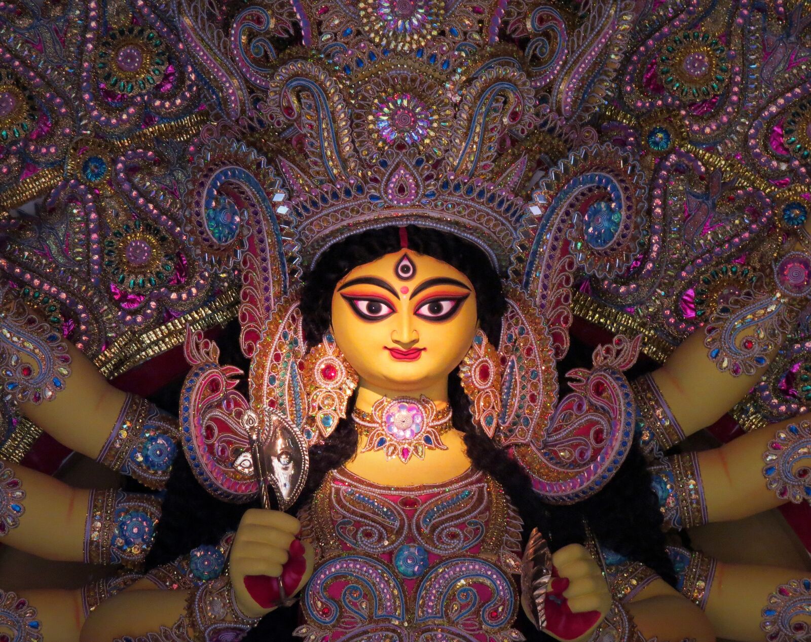 Canon PowerShot SX50 HS sample photo. Festival, goddess, worship photography