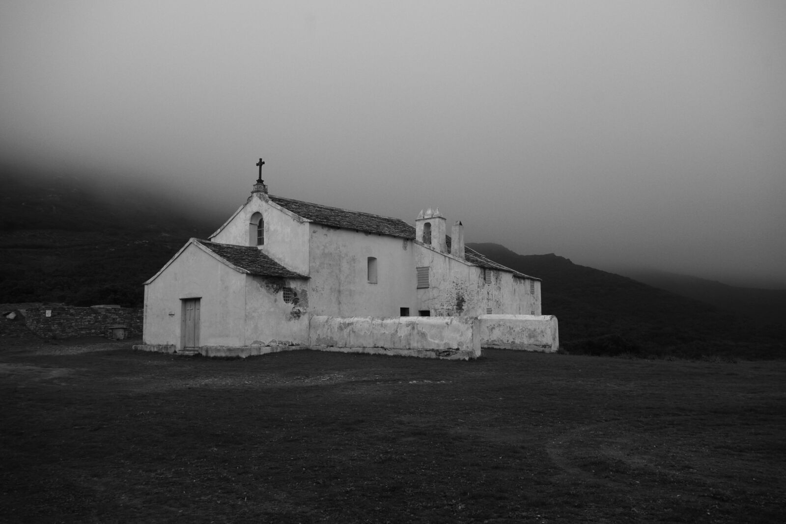 Pentax K-30 sample photo. Corsican, chapel, church photography