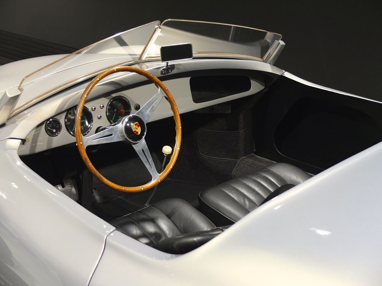 Fujifilm X10 sample photo. Porsche, porsche museum, porsche 356 photography
