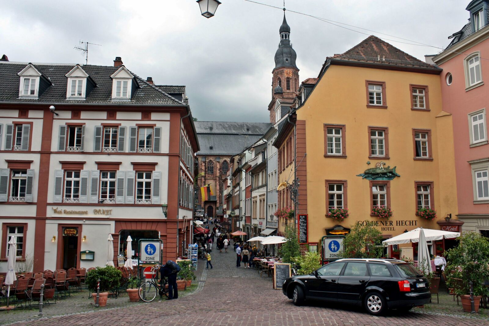 Canon EOS 1000D (EOS Digital Rebel XS / EOS Kiss F) sample photo. Heidelberg, old, town photography