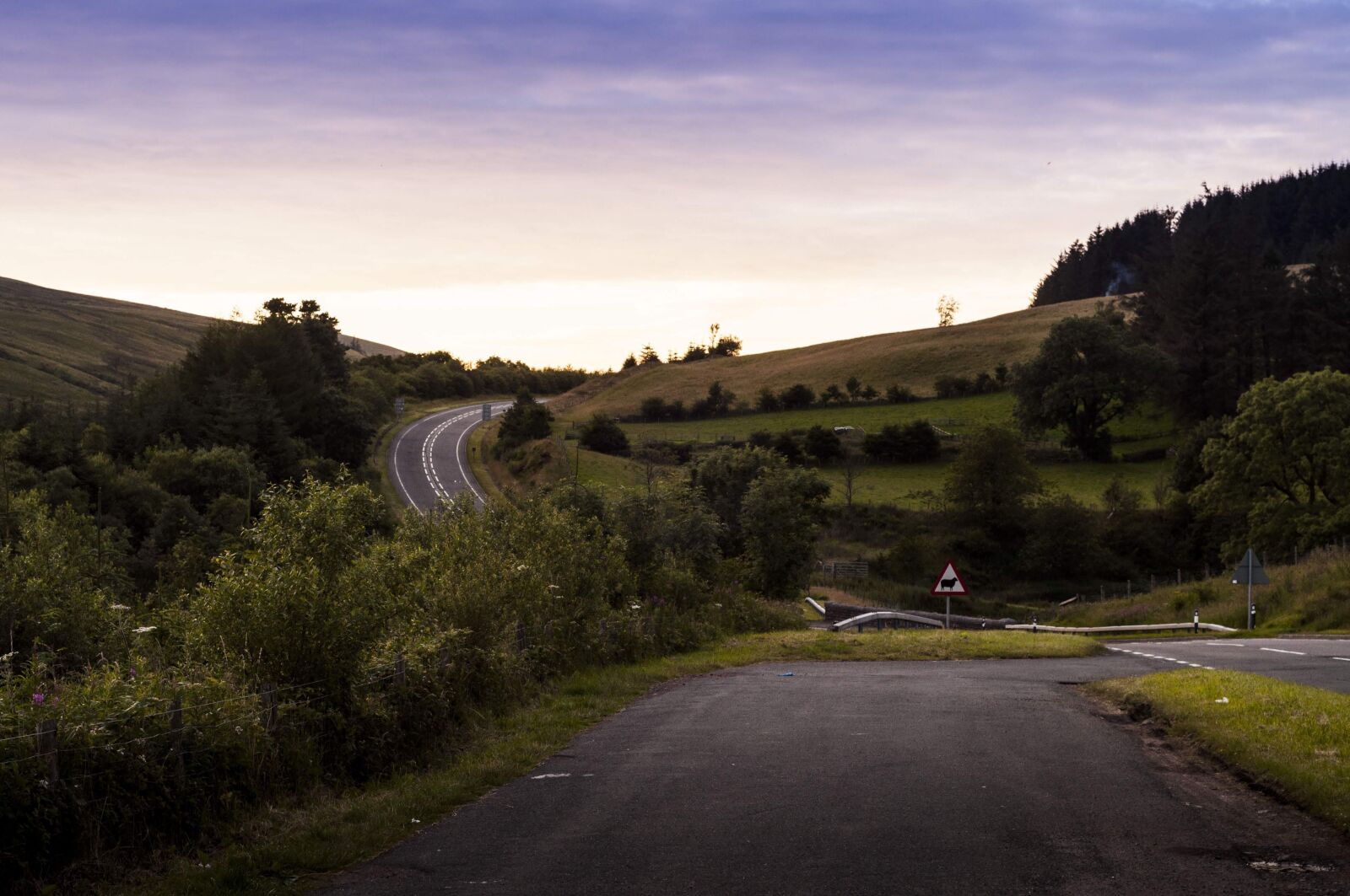 Nikon D90 sample photo. Highway, road, landscape photography