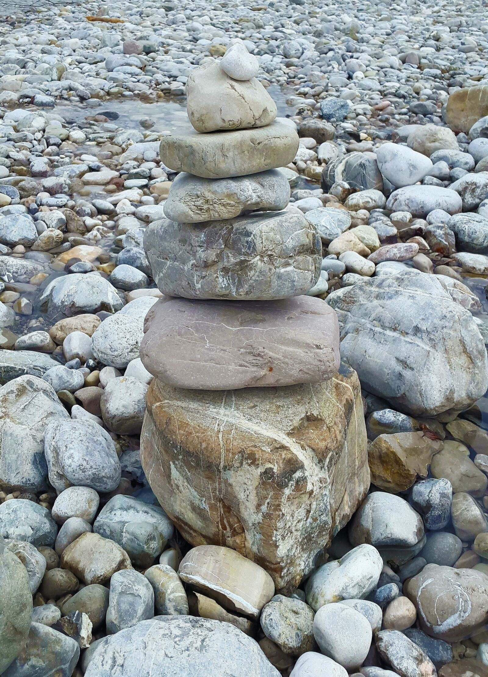 Samsung Galaxy Alpha sample photo. Stones, cairn, art photography