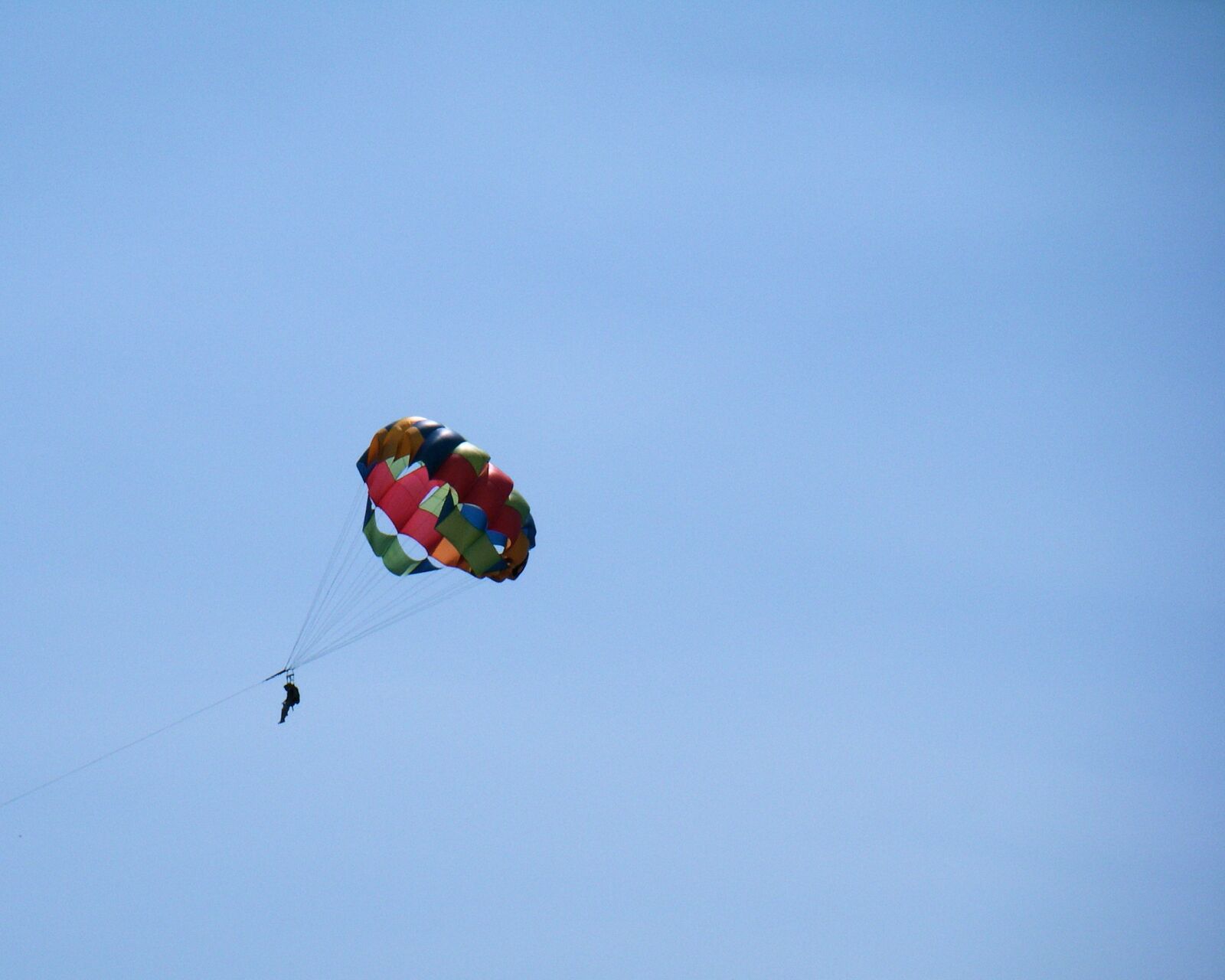 Fujifilm FinePix Z100fd sample photo. Parachute, activity, parasailing photography
