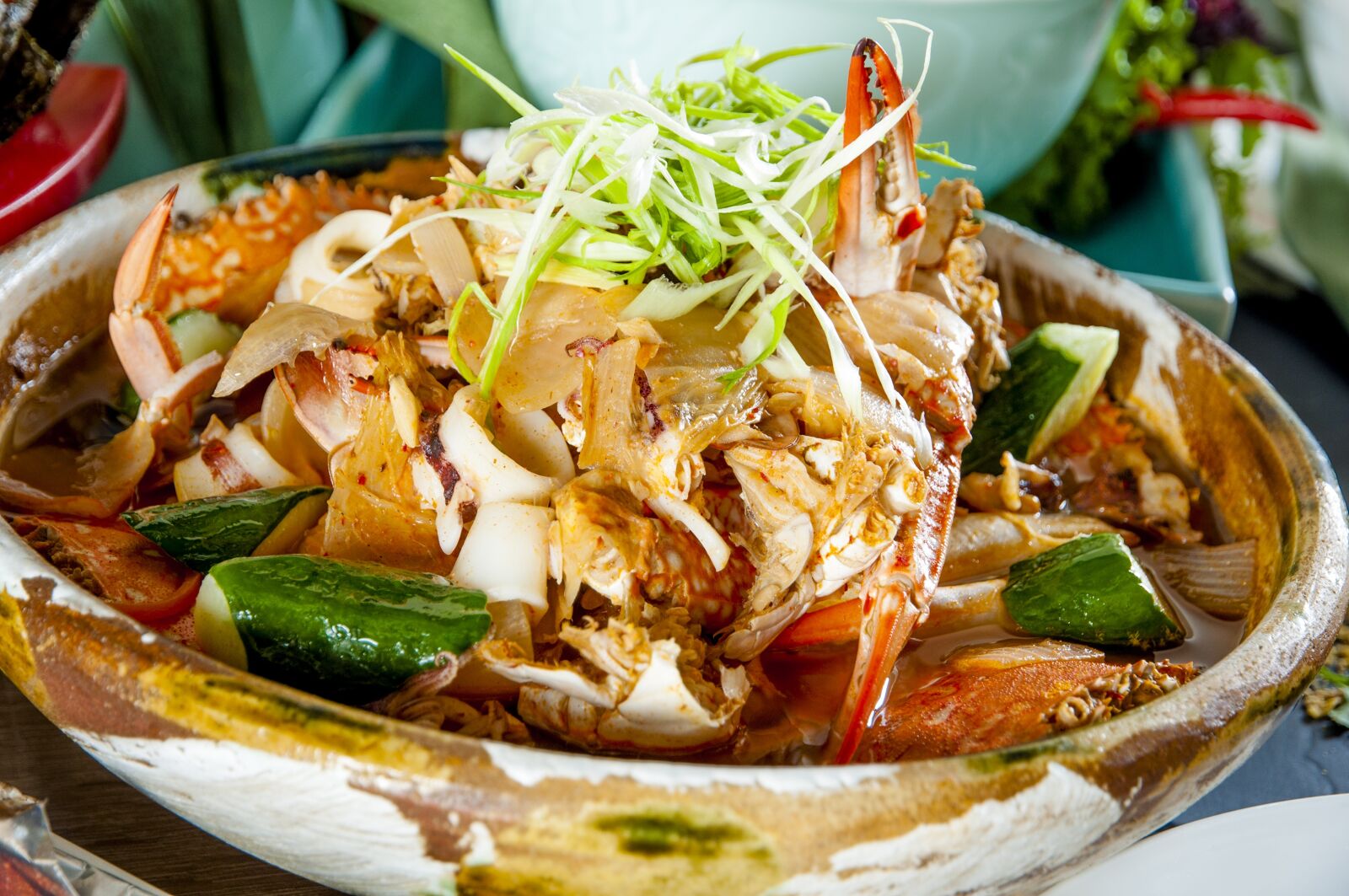 Nikon D90 sample photo. Korean style, spicy, crab photography