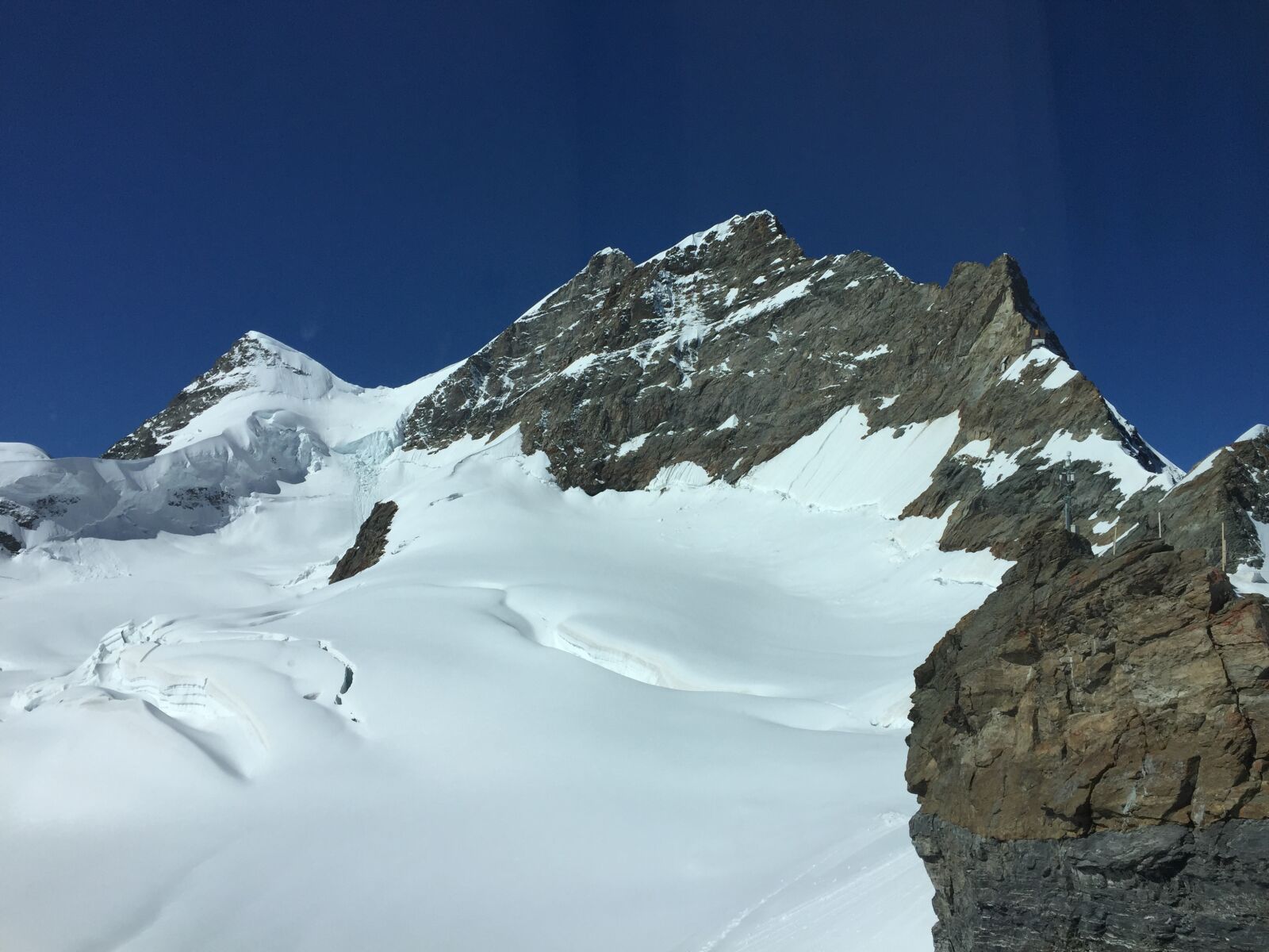 iPhone 6 Plus back camera 4.15mm f/2.2 sample photo. Snow, mountains, alps photography