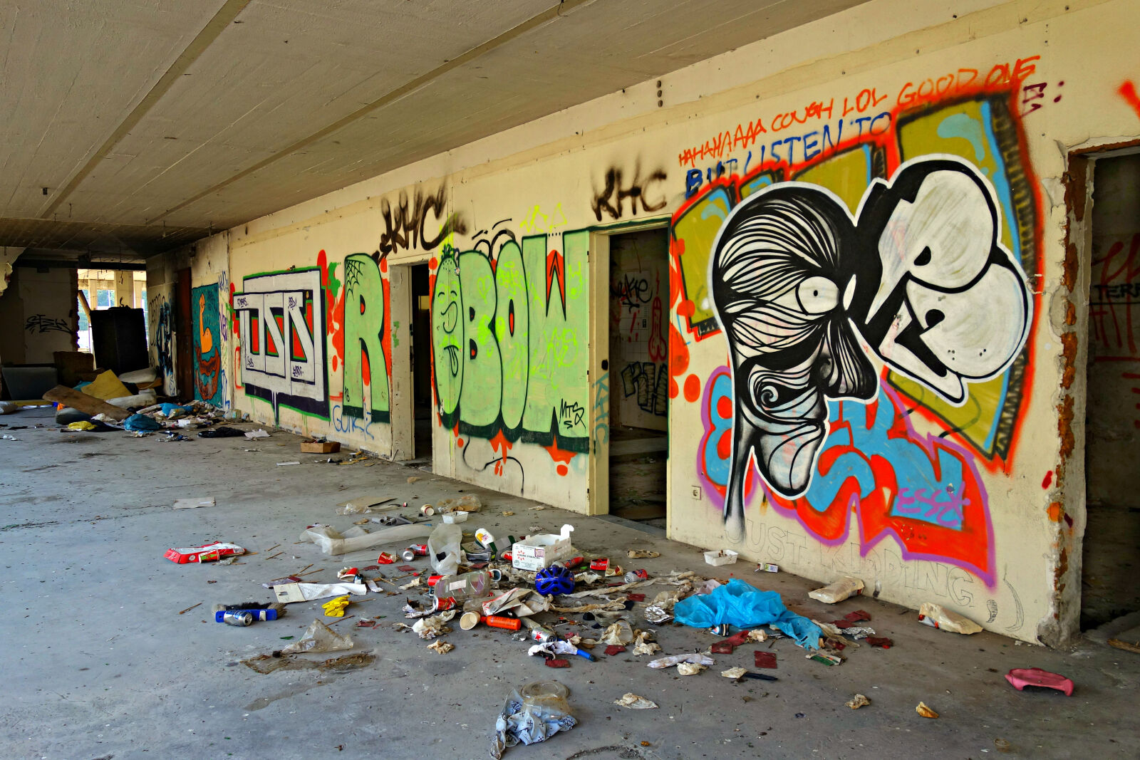 Sony Cyber-shot DSC-RX100 sample photo. Abandoned, block, building, decay photography